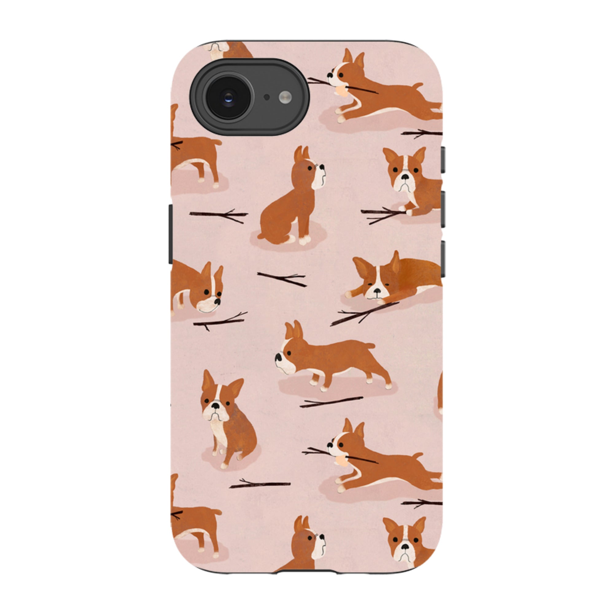 iPhone Tough Case - Boston Terrier By Katherine Quinn