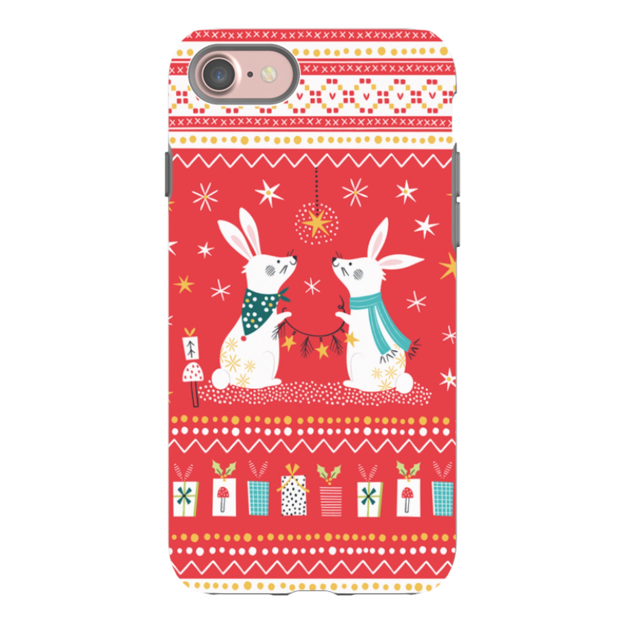 iPhone Tough Case - Rabbits By Ali Brookes