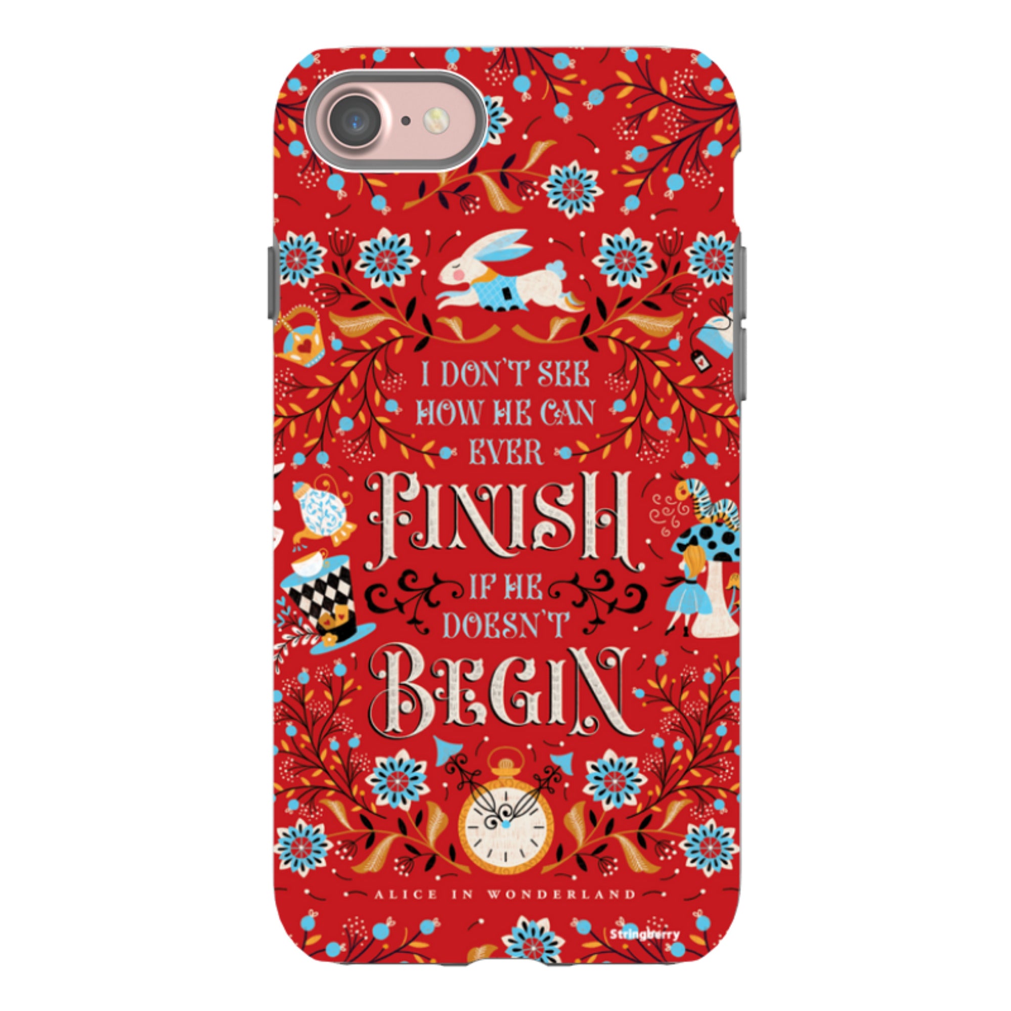 iPhone Tough Case - Alice By Jenny Zemanek