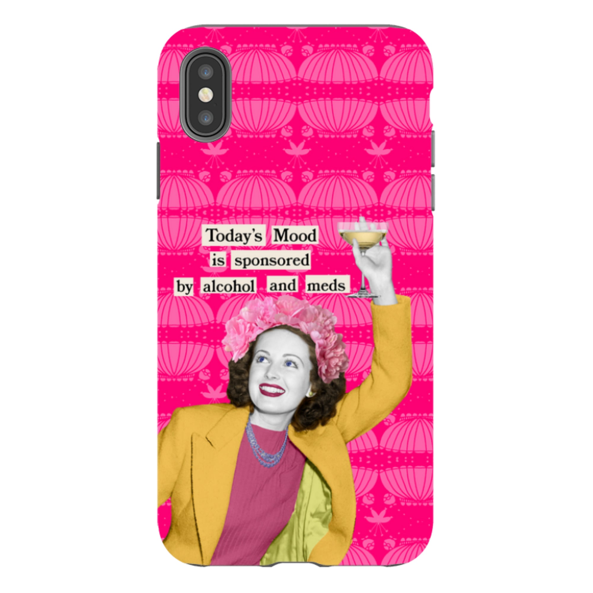 iPhone Tough Case - Todays Mood By Clare Jordan