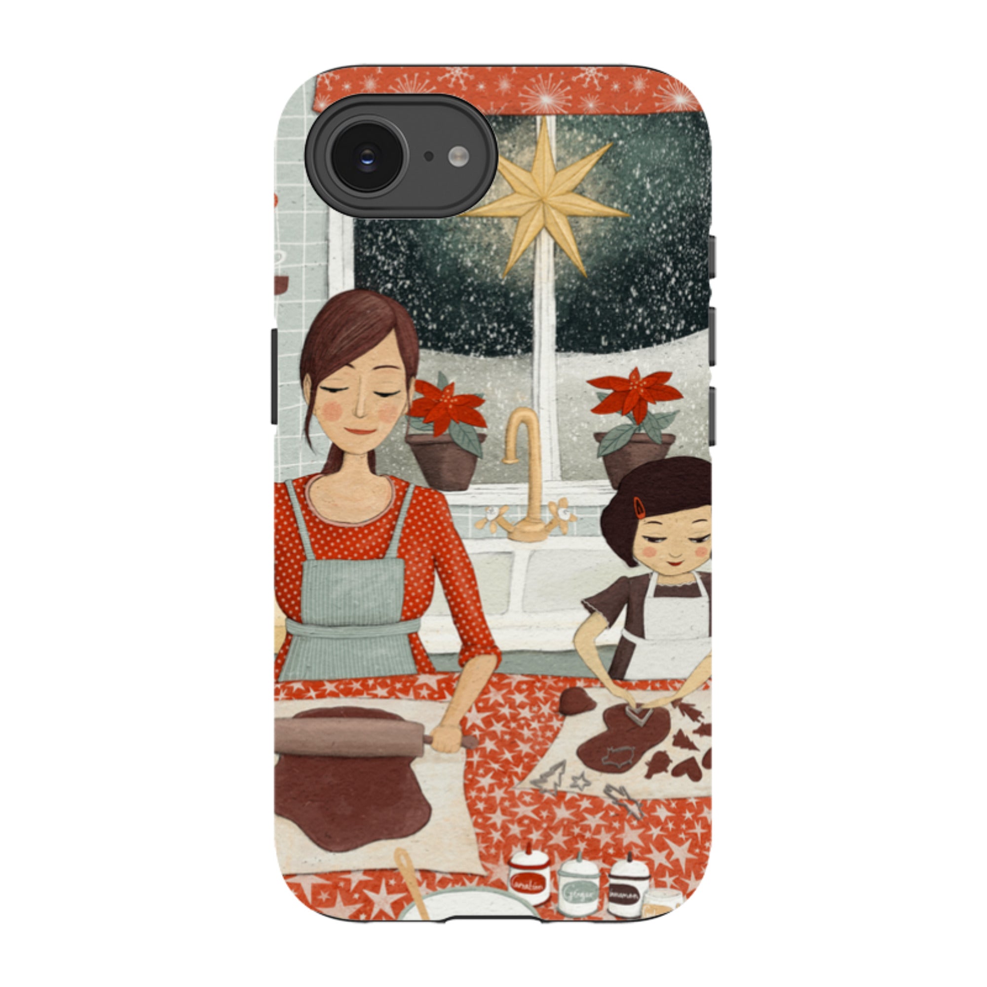 iPhone Tough Case - Sugar and Spice By Maja Lindberg