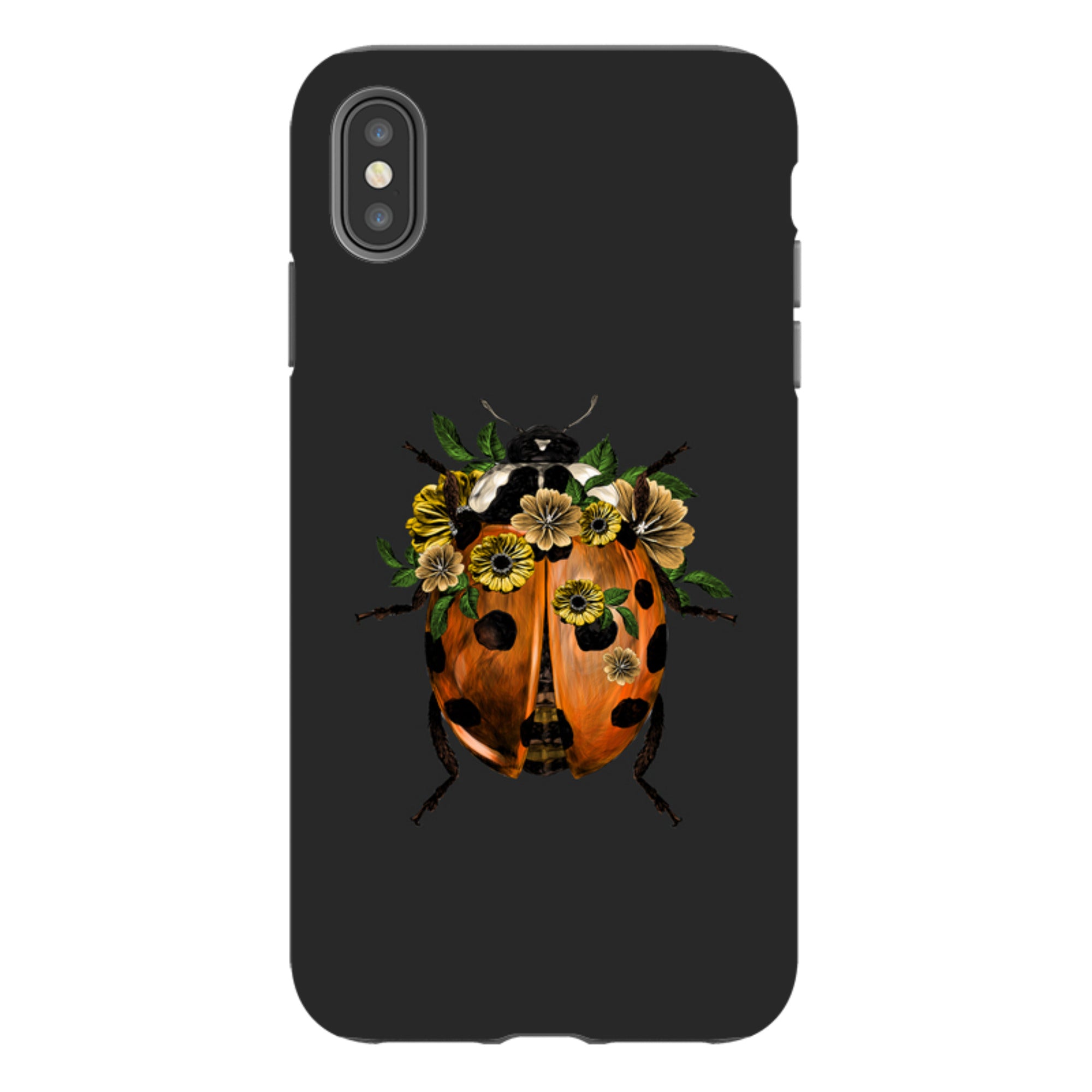 iPhone Tough Case - Ladybug Dark