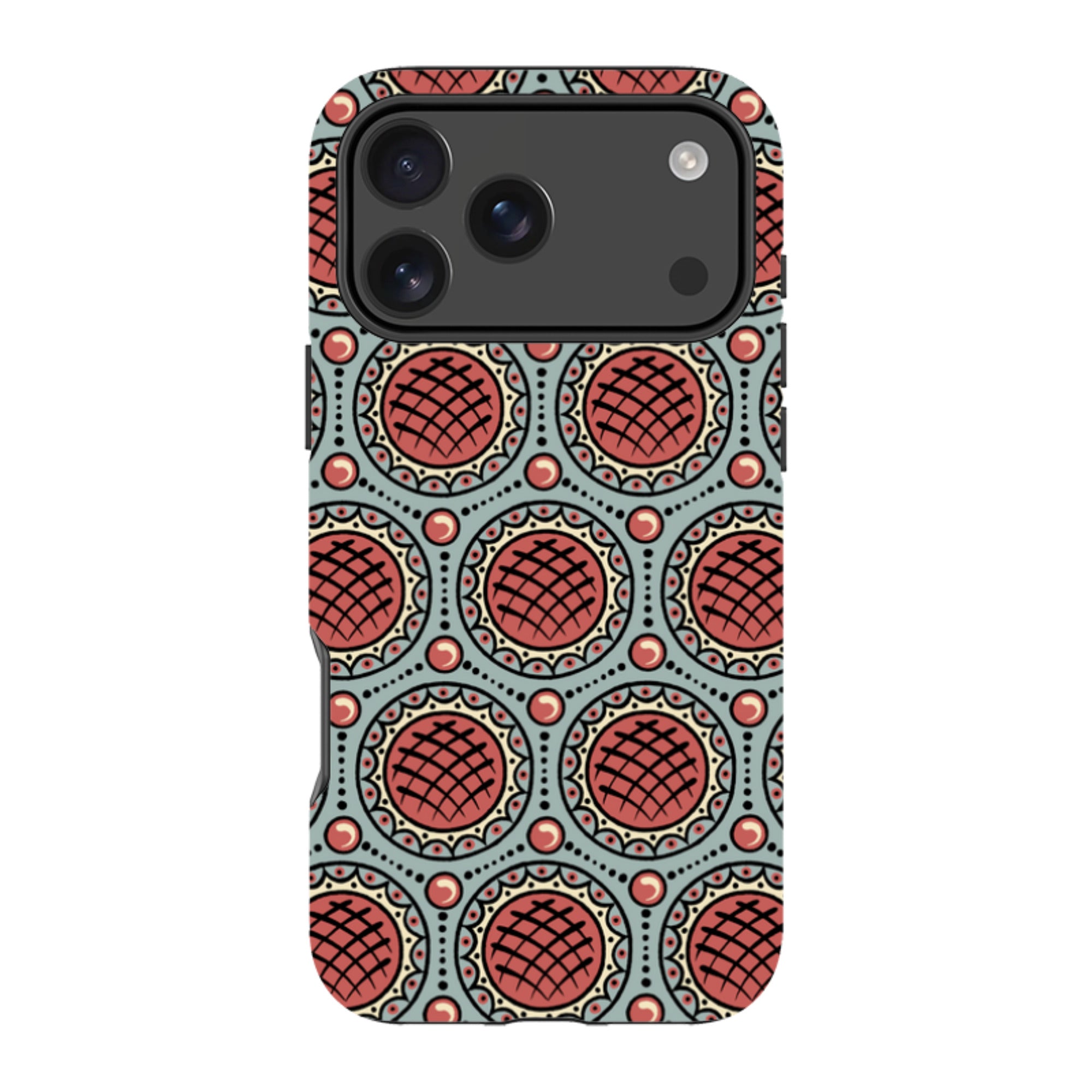 iPhone Tough Case - Charleston Red By Cressida Bell