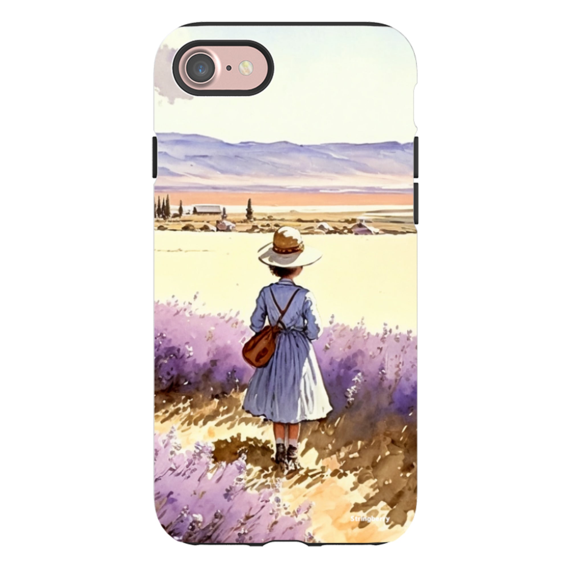iPhone Tough Case - Girl In Fields
