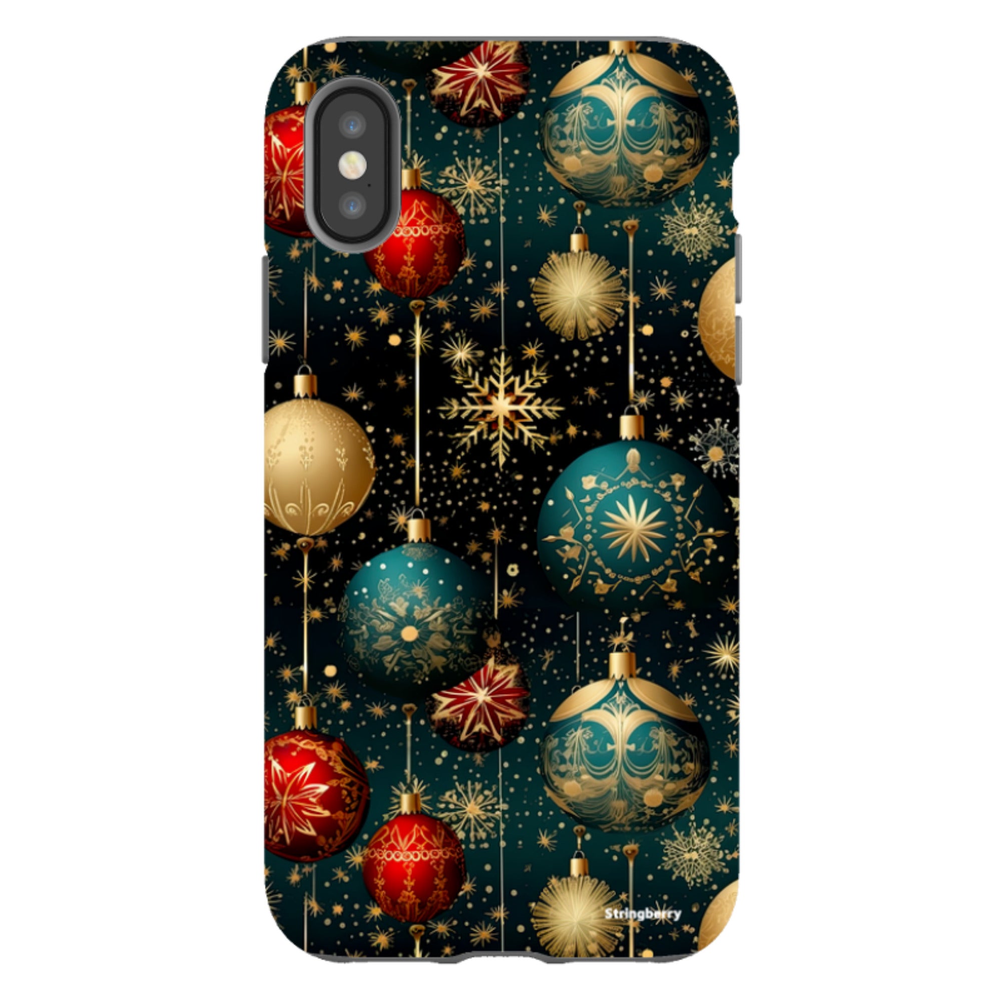iPhone Tough Case - Christmas Baubles II