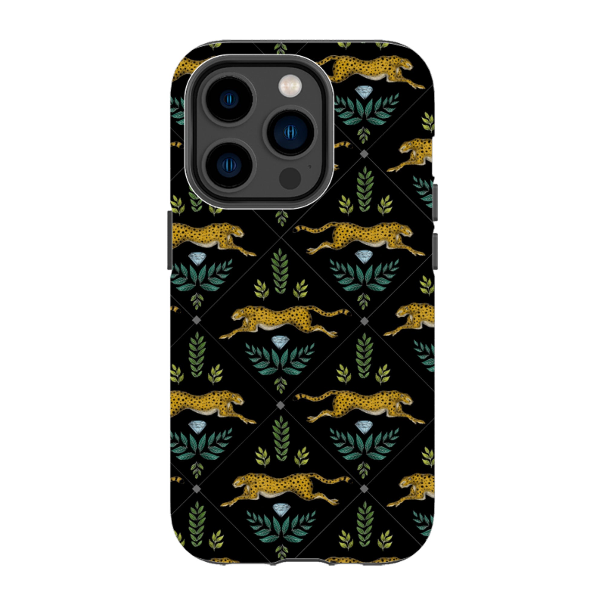 iPhone MagSafe Tough Case -  Cheetah By Catherine Rowe