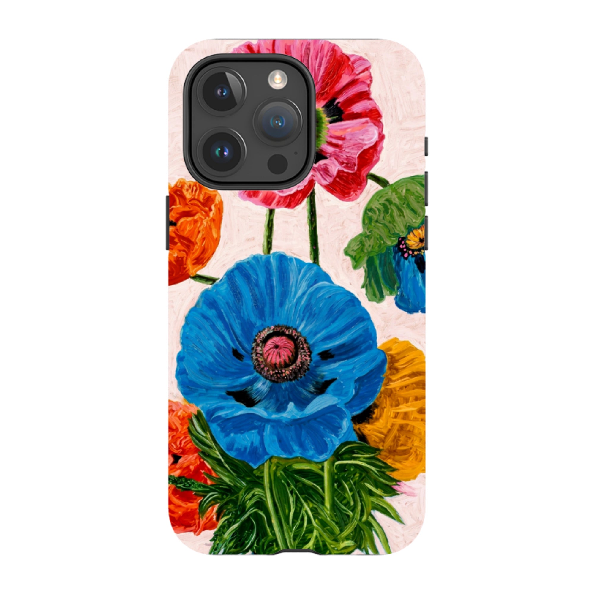 iPhone MagSafe Tough Case - Kisling Poppy Pink