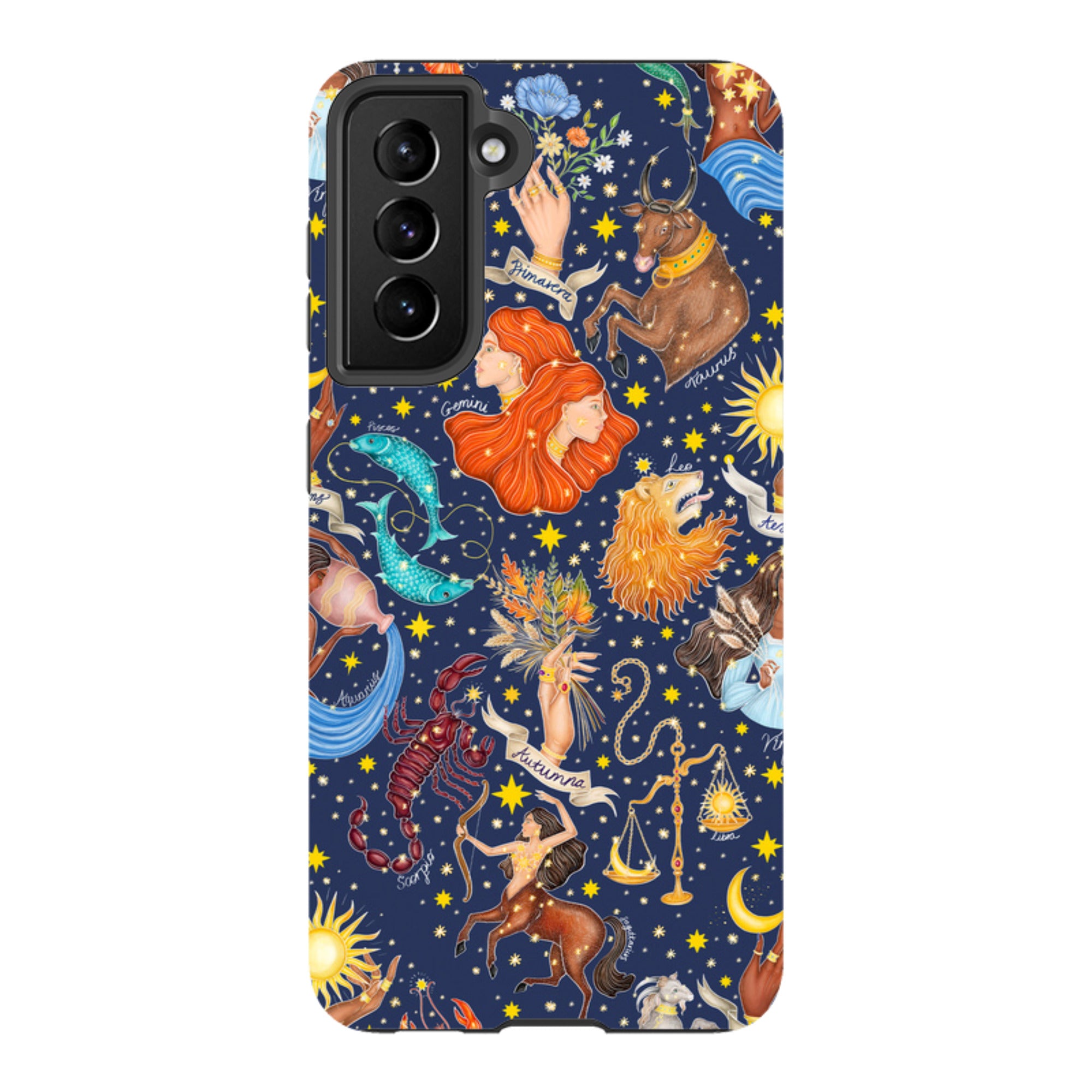 Samsung Tough Case - Zodiac Composite By Catherine Rowe
