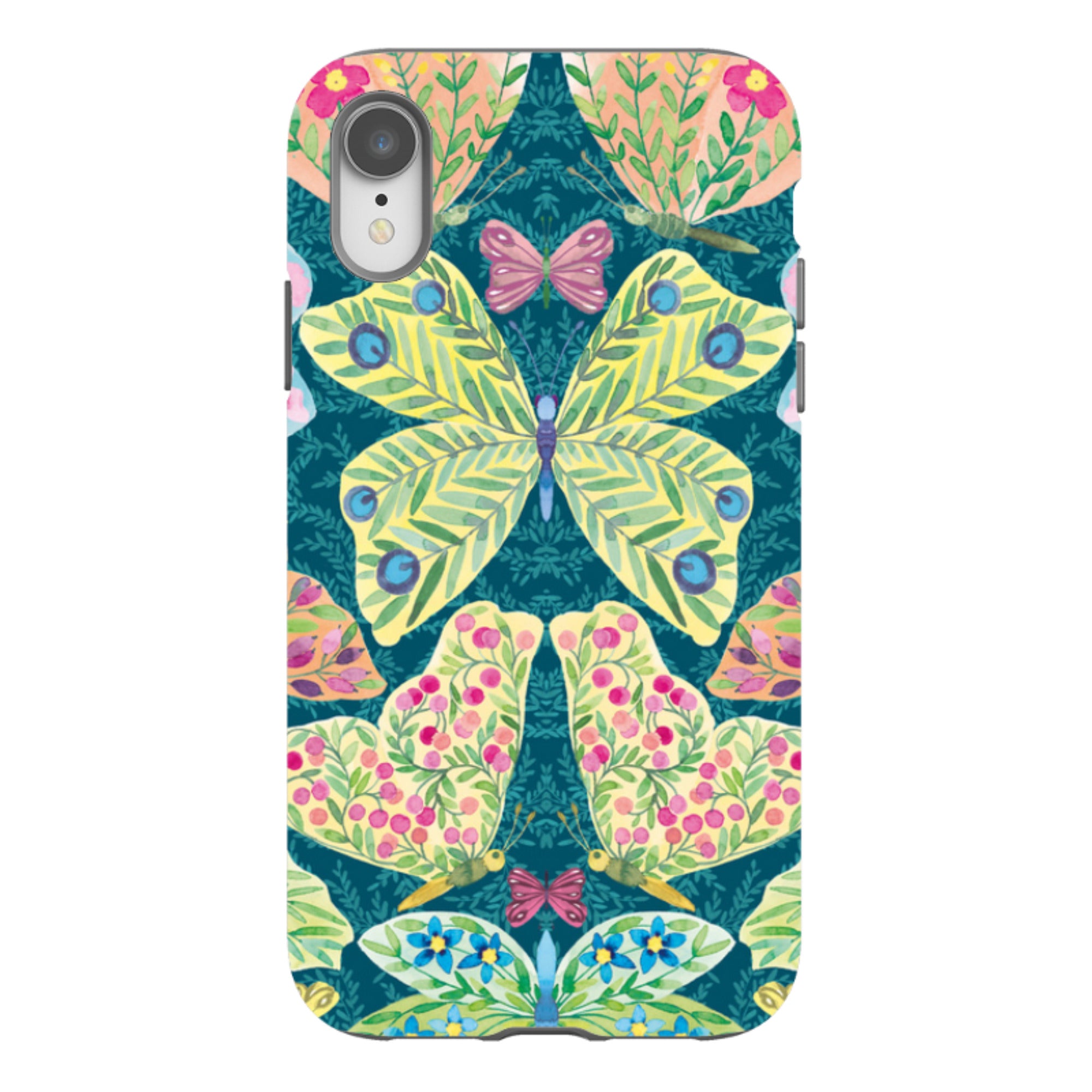 iPhone Tough Case - Butterflies By Elisabeth Haager
