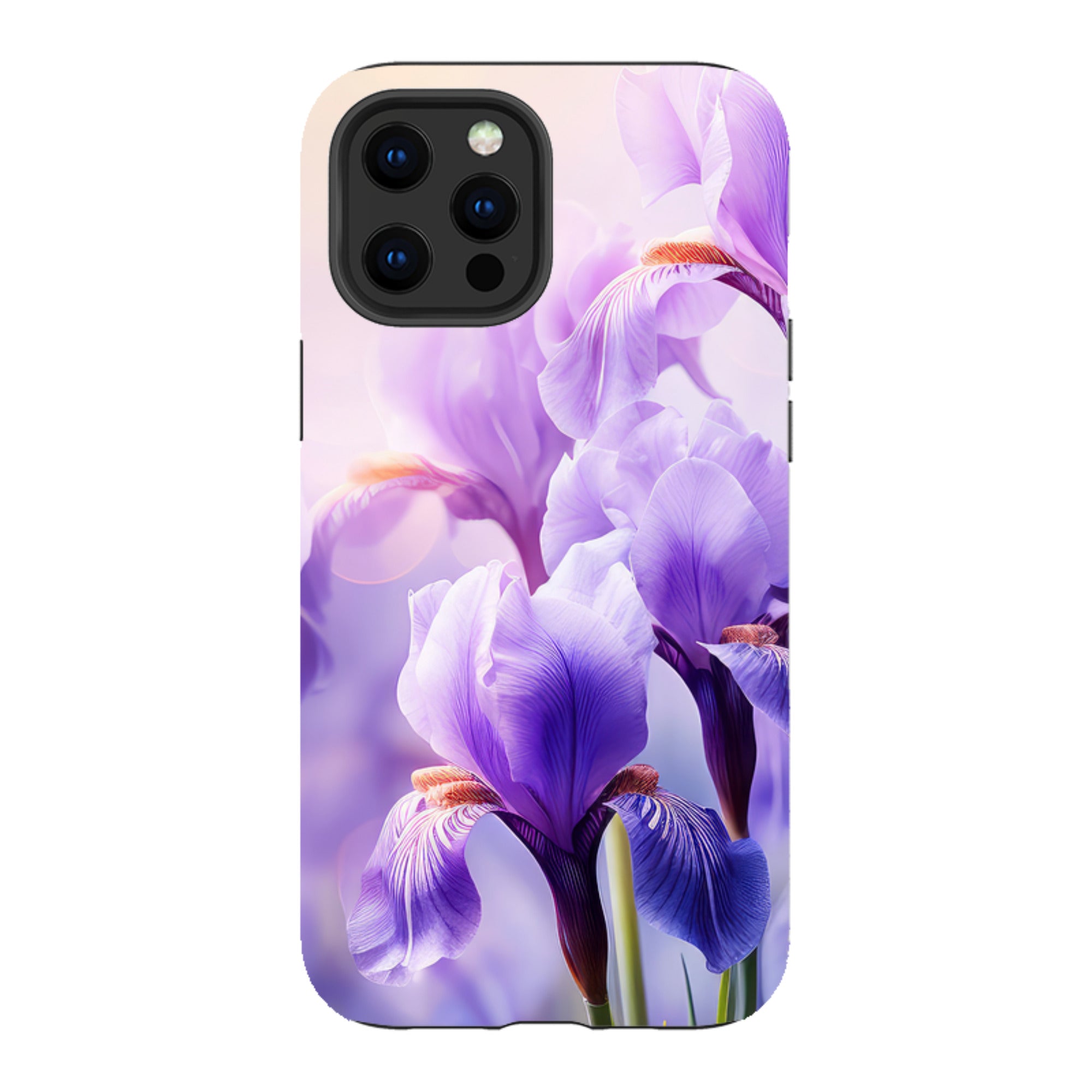 iPhone Tough Case -Mauve Floral