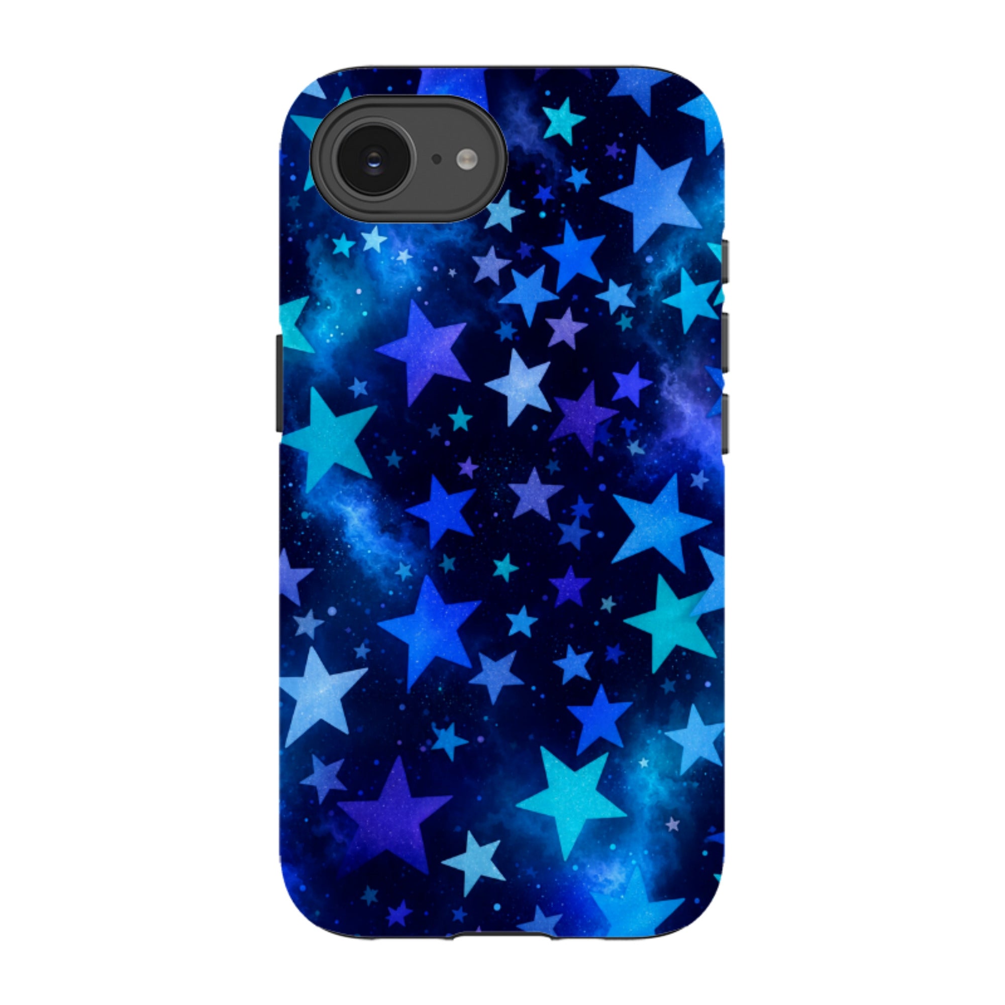 iPhone Tough Case - Blue Galaxy Star