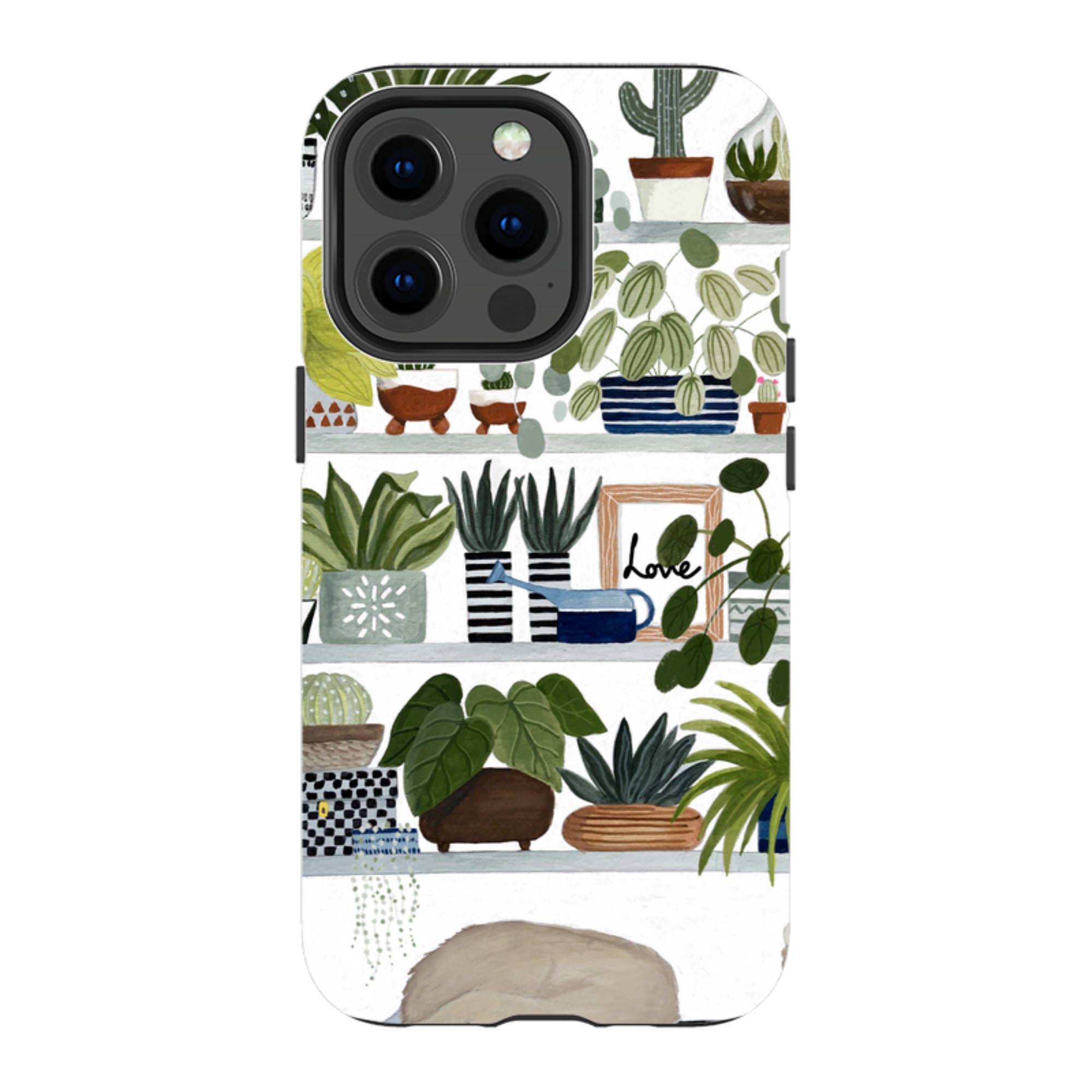 iPhone Tough Case - Plant Shelves By Bex Parkin