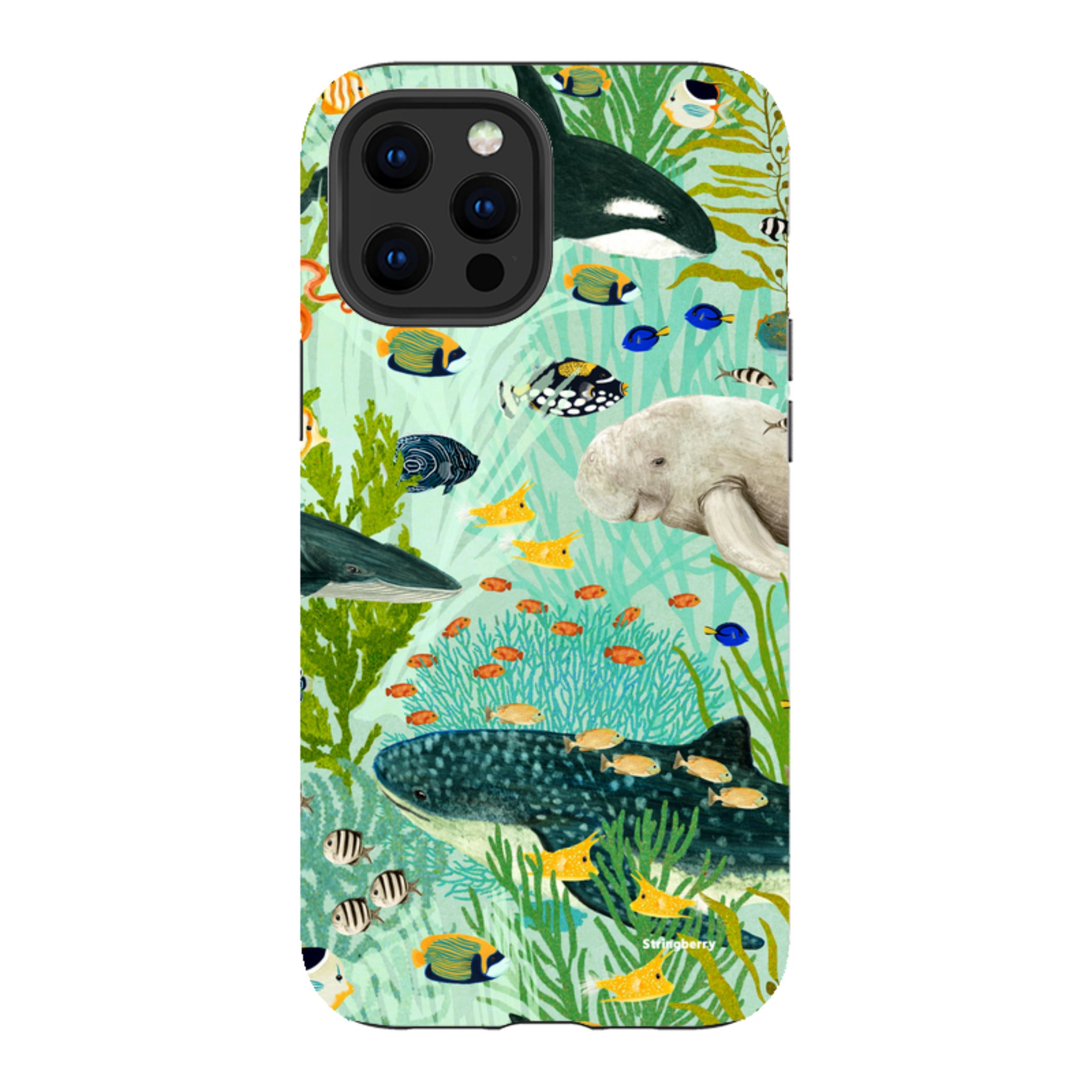 iPhone Tough Case - Sea Life By Katherine Quinn