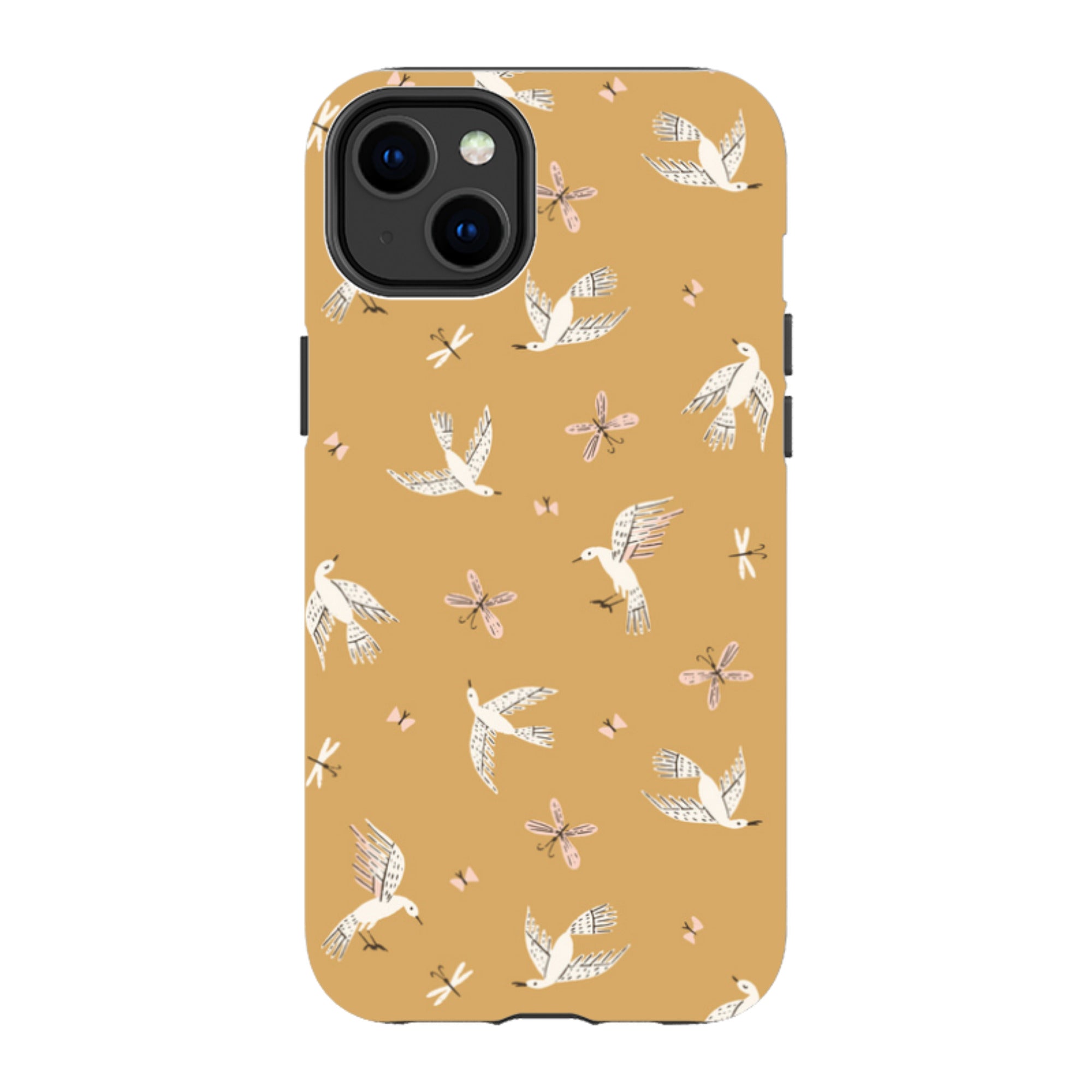 iPhone MagSafe Tough Case - Birds and Butterflies By Meghann Rader