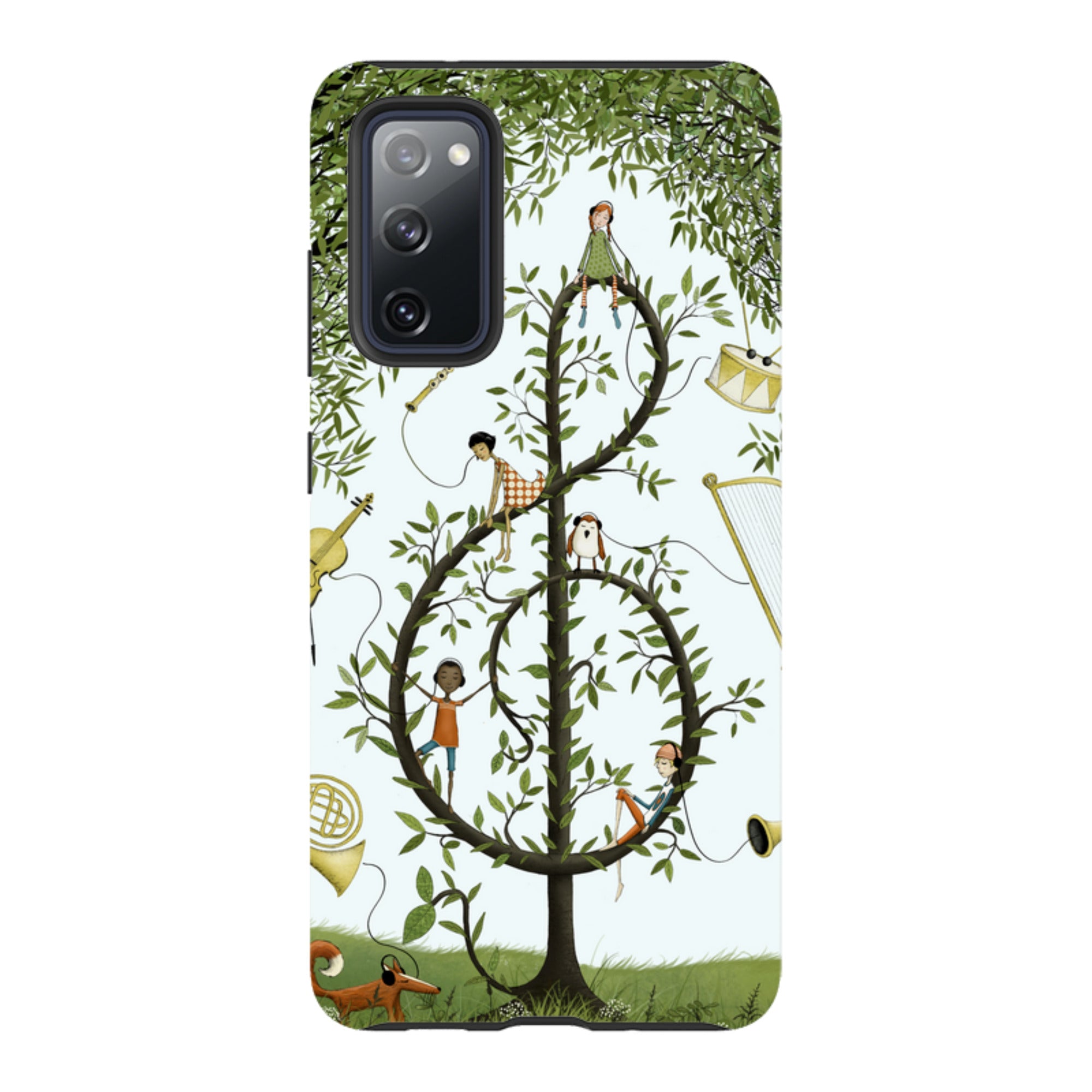 Samsung Tough Case - Music Tree By Maja Lindberg