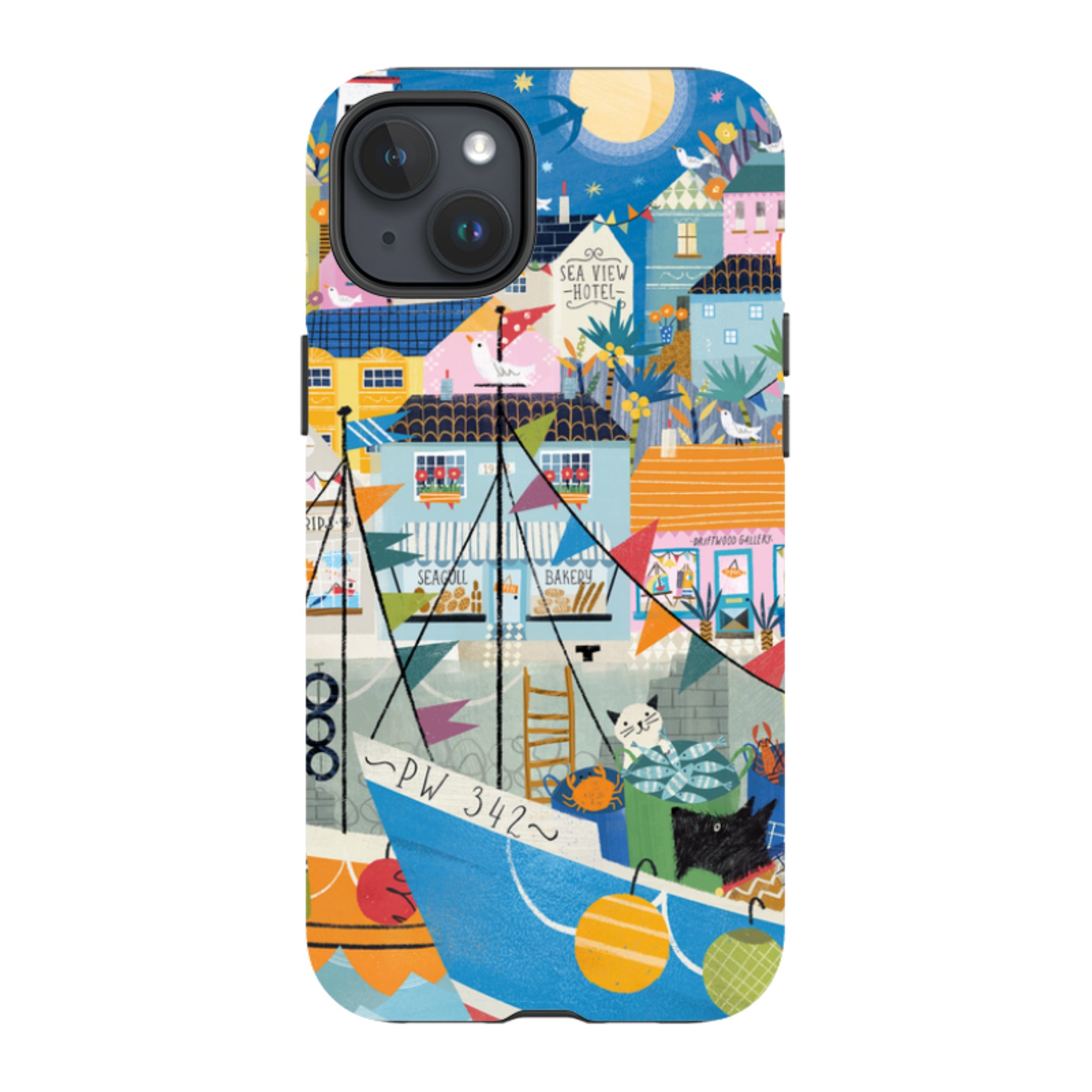 iPhone Case - Night Harbour 1 By Ali Brookes