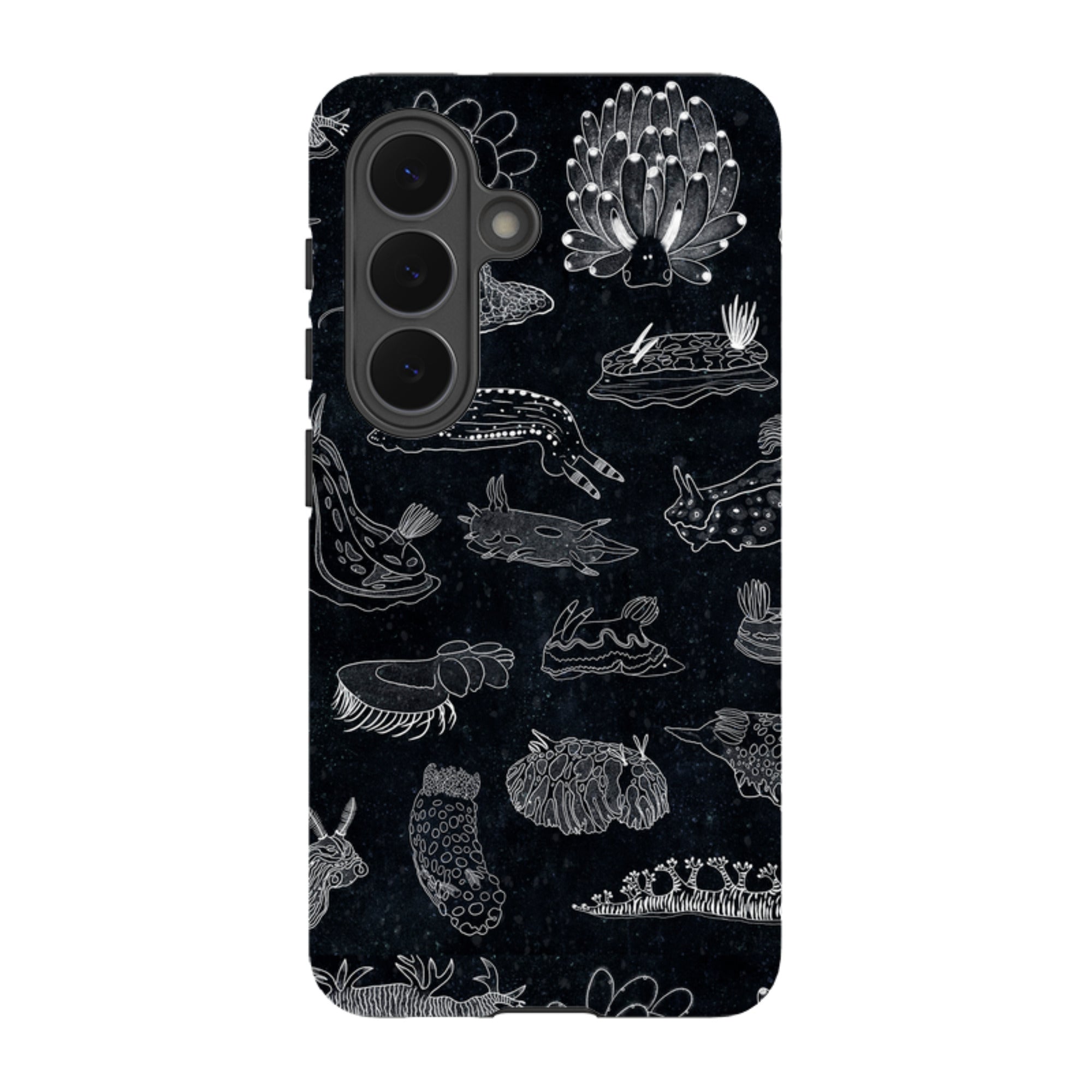 Samsung Tough Case - Nudibranch Line Drawing By Katherine Quinn