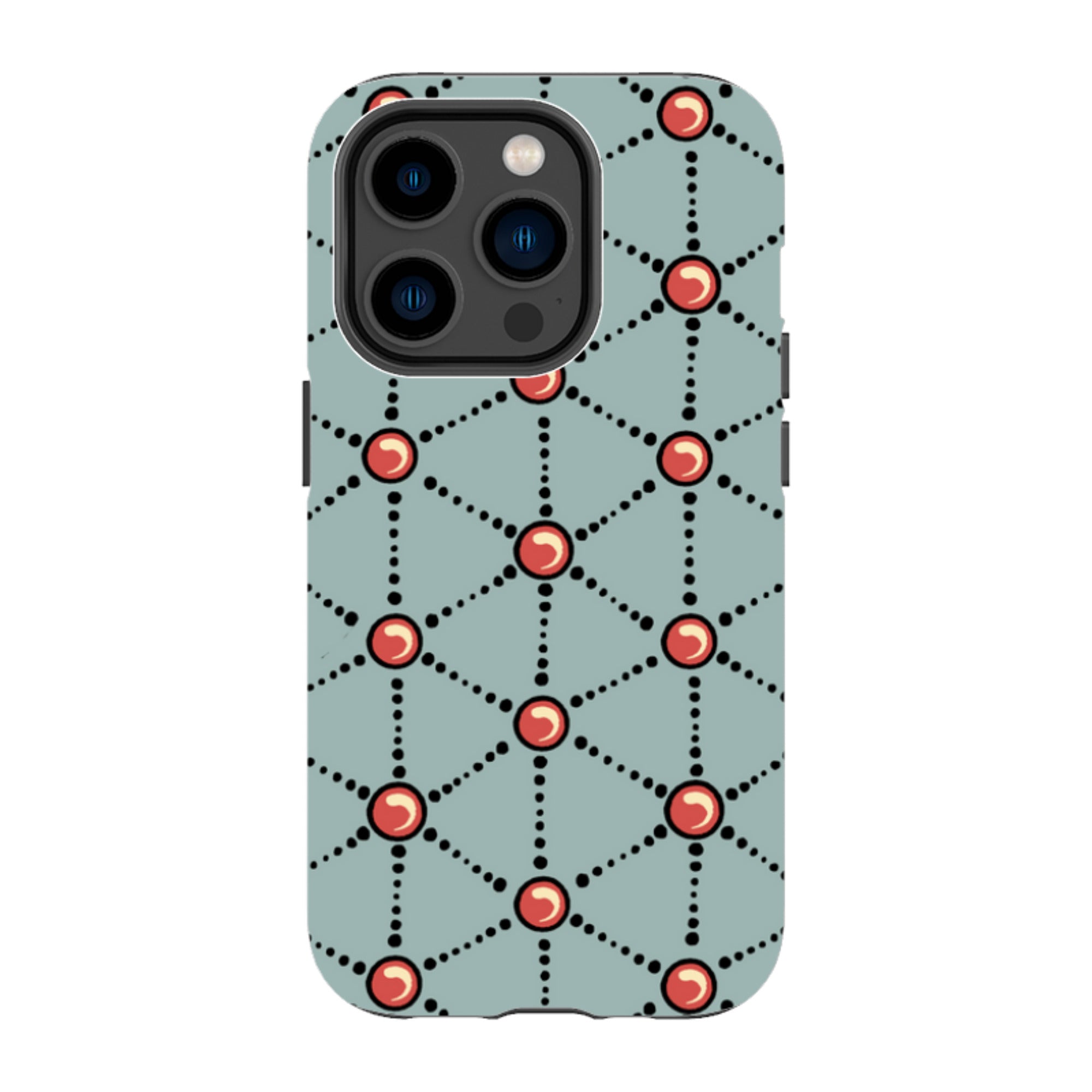 iPhone MagSafe Tough Case - Atomic By Cressida Bell