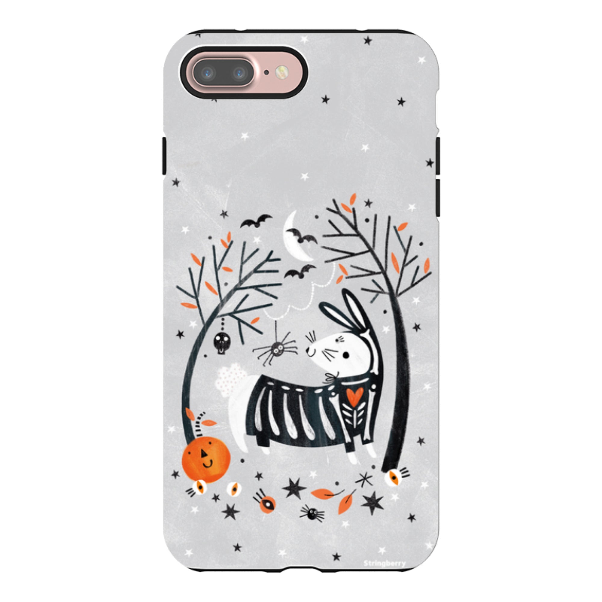 iPhone Tough Case - Spooky Rabbit By Ali Brookes
