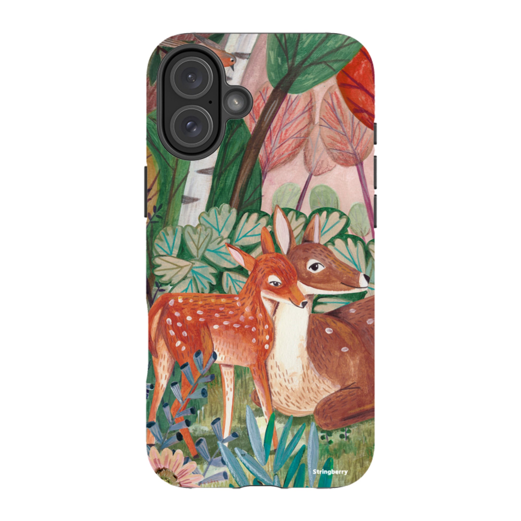 iPhone Tough Case - Deer By Caroline Bonne Muller