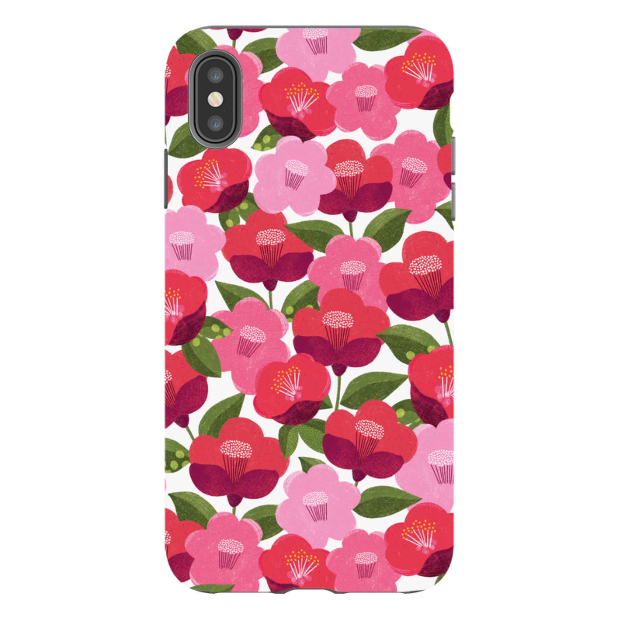 iPhone Tough Case - Camellia I By Ali Brookes