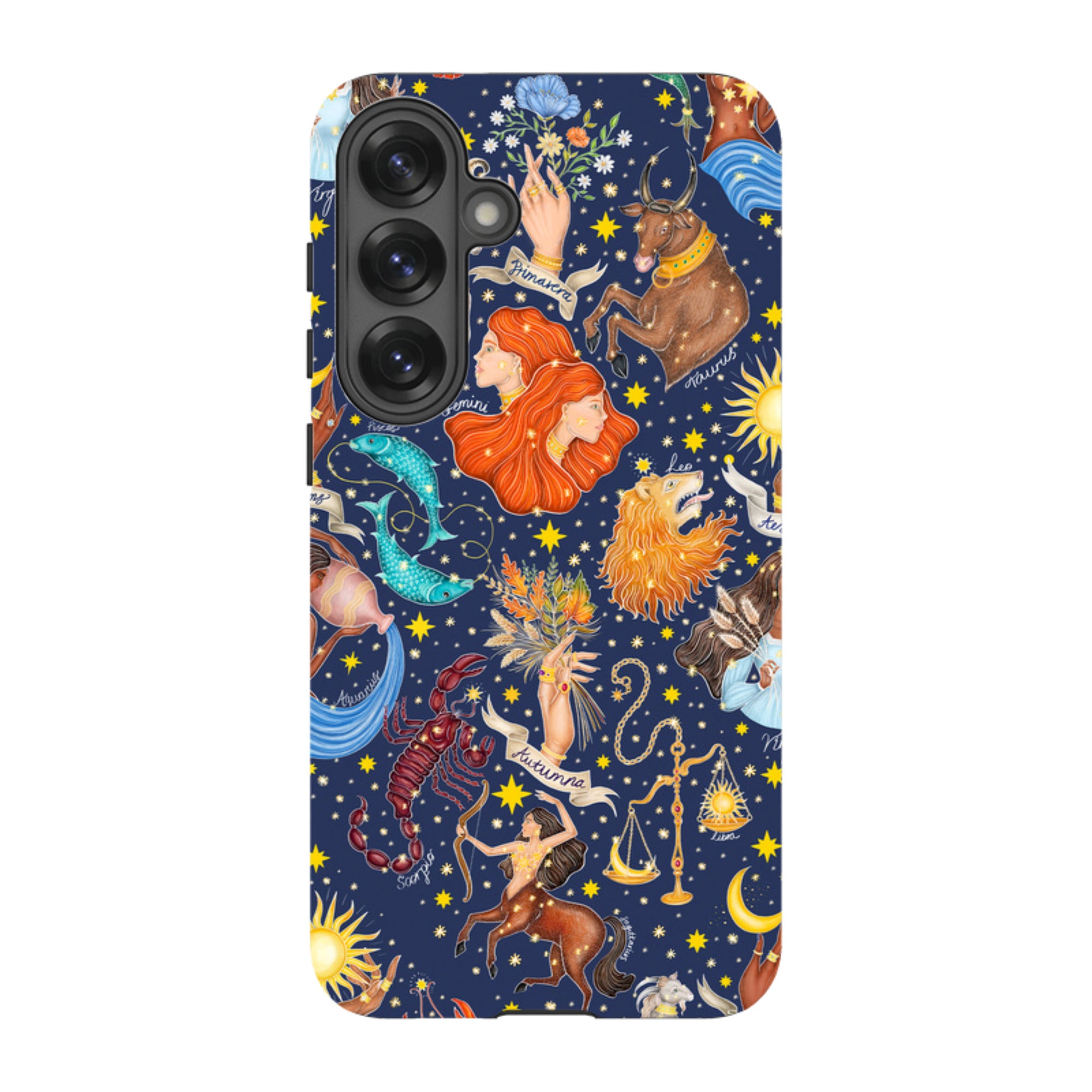 Samsung Tough Case - Zodiac Composite By Catherine Rowe