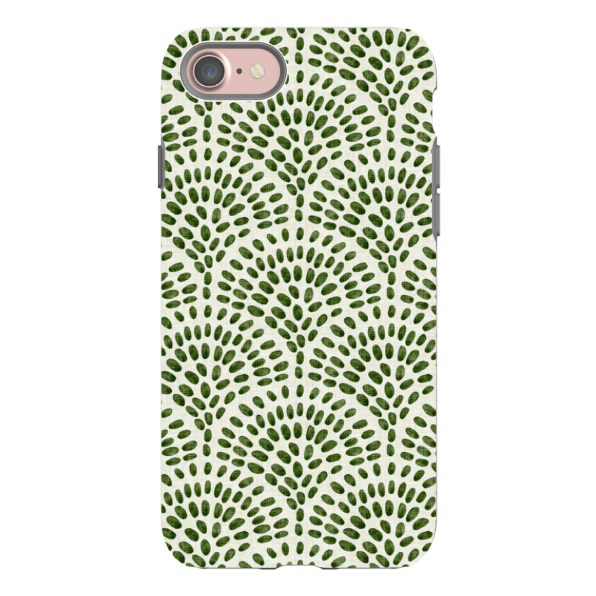 iPhone Tough Case - Scallop - Green By Katherine Quinn