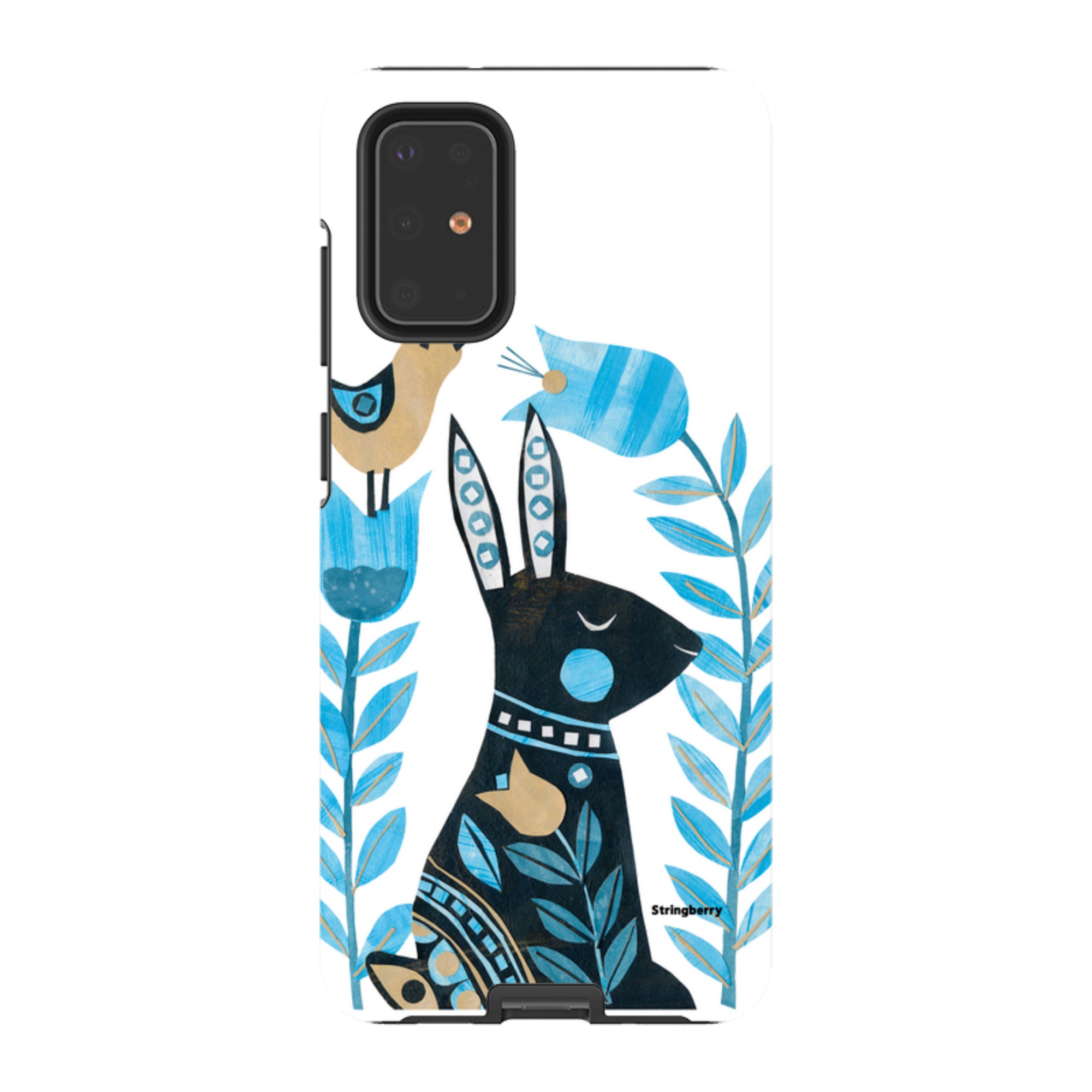 Samsung Tough Case - Folk Rabbit By Tracey English