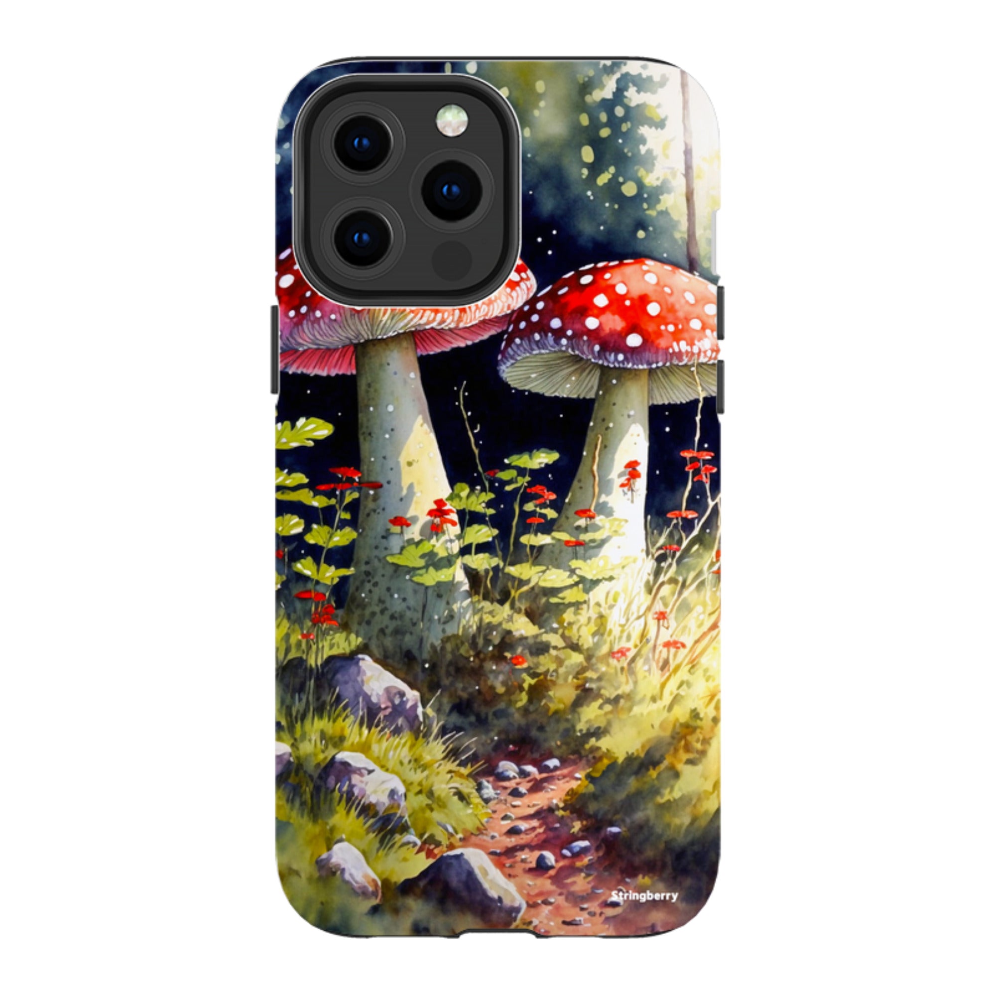 iPhone Tough Case - Mushroom Colour V