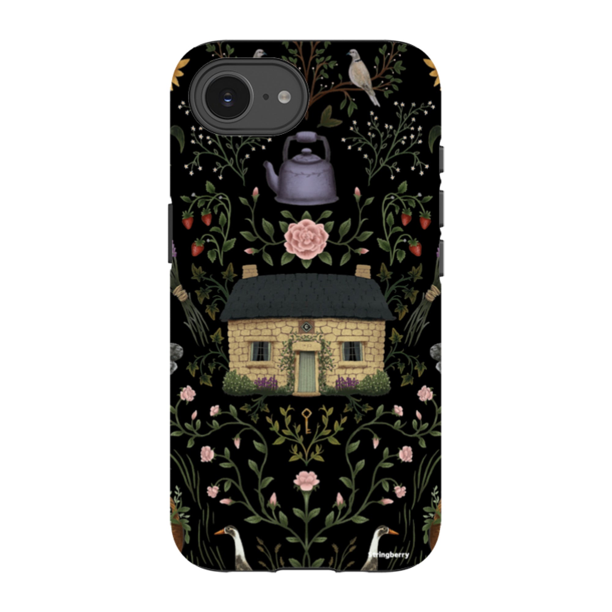 iPhone Tough Case - Cottage By Anna Stead