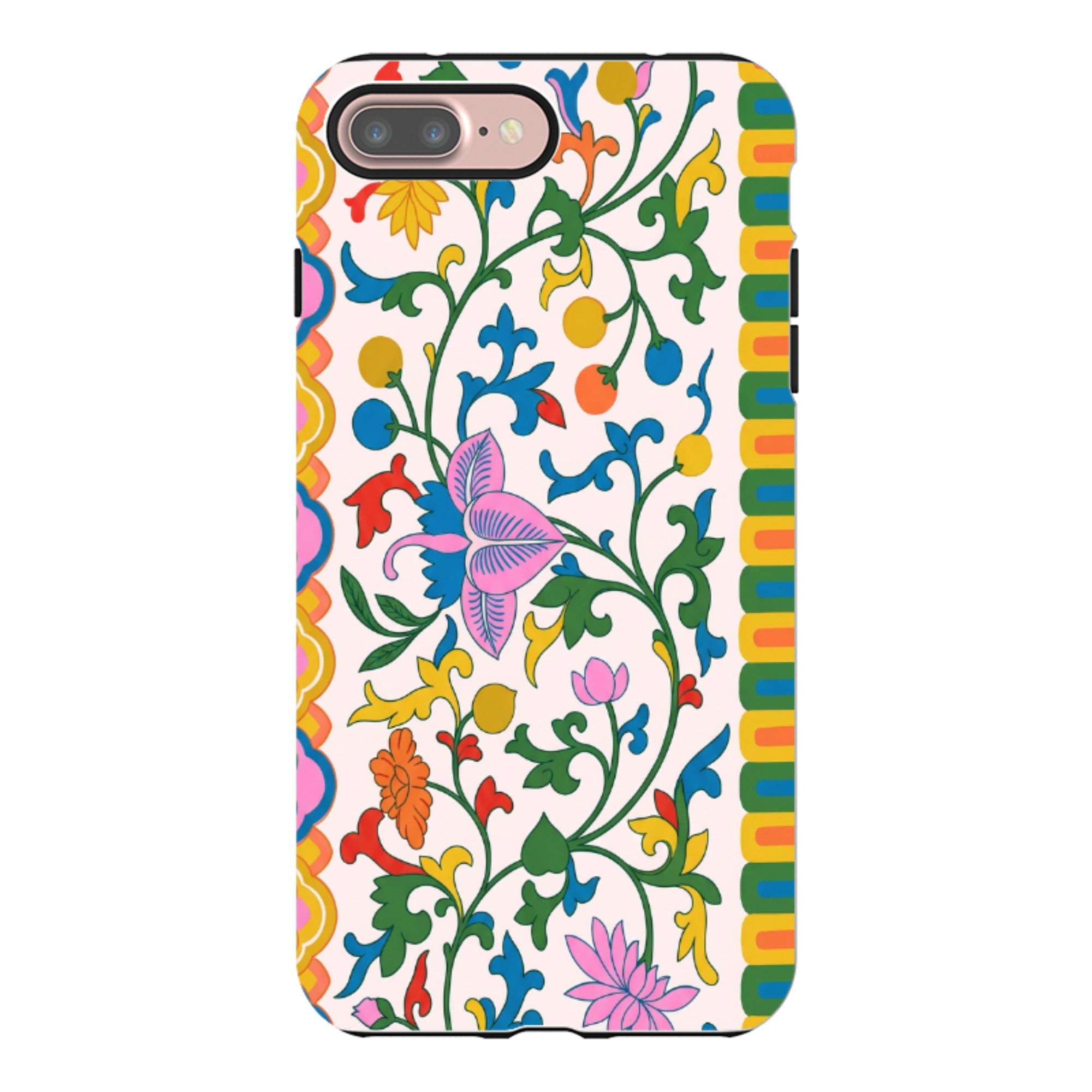 iPhone Tough Case - Vintage Asian Silk Tapestry