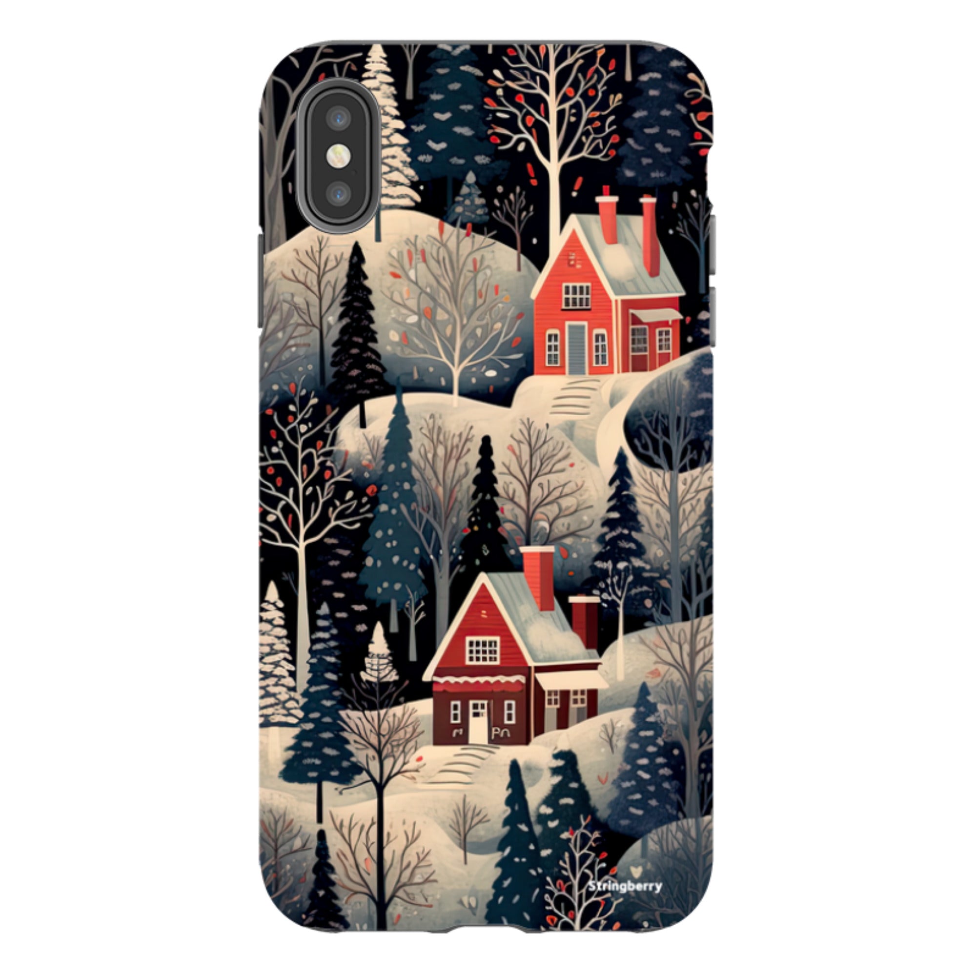 iPhone Tough Case - Nordic Xmas