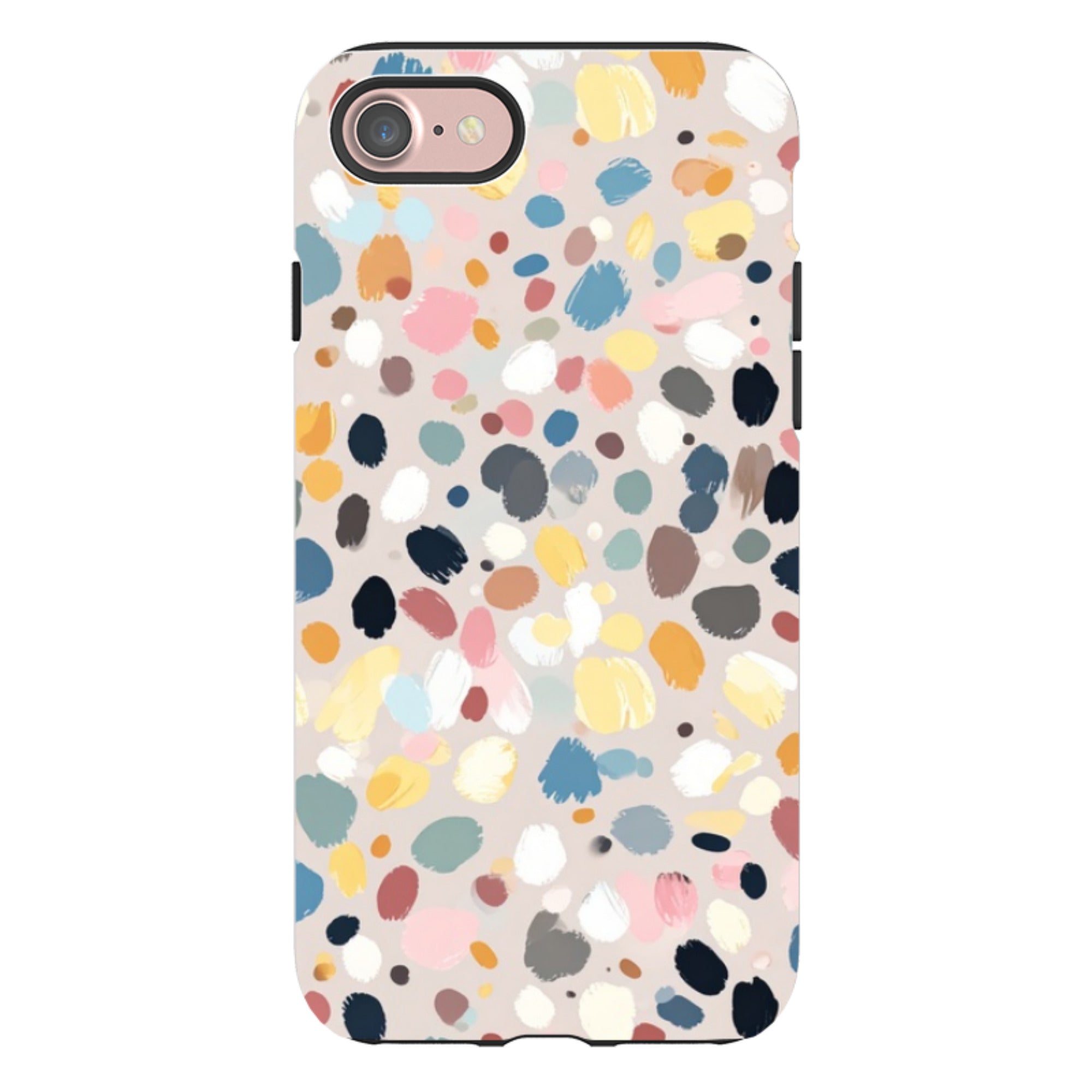 iPhone Tough Case - Summer Polka
