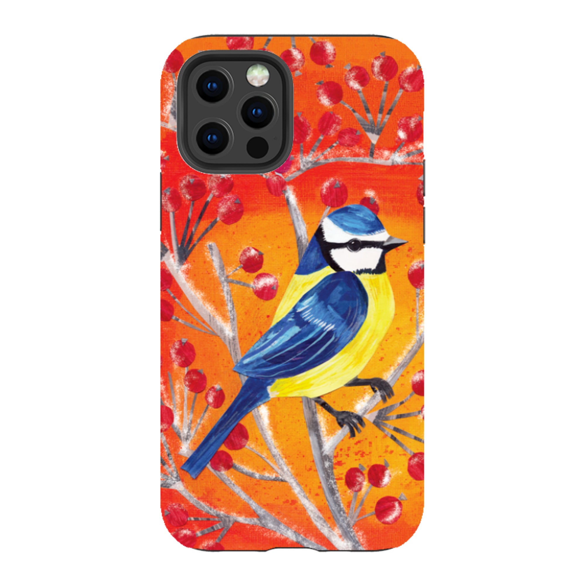 iPhone Tough Case - Blue Tit By Tracey English