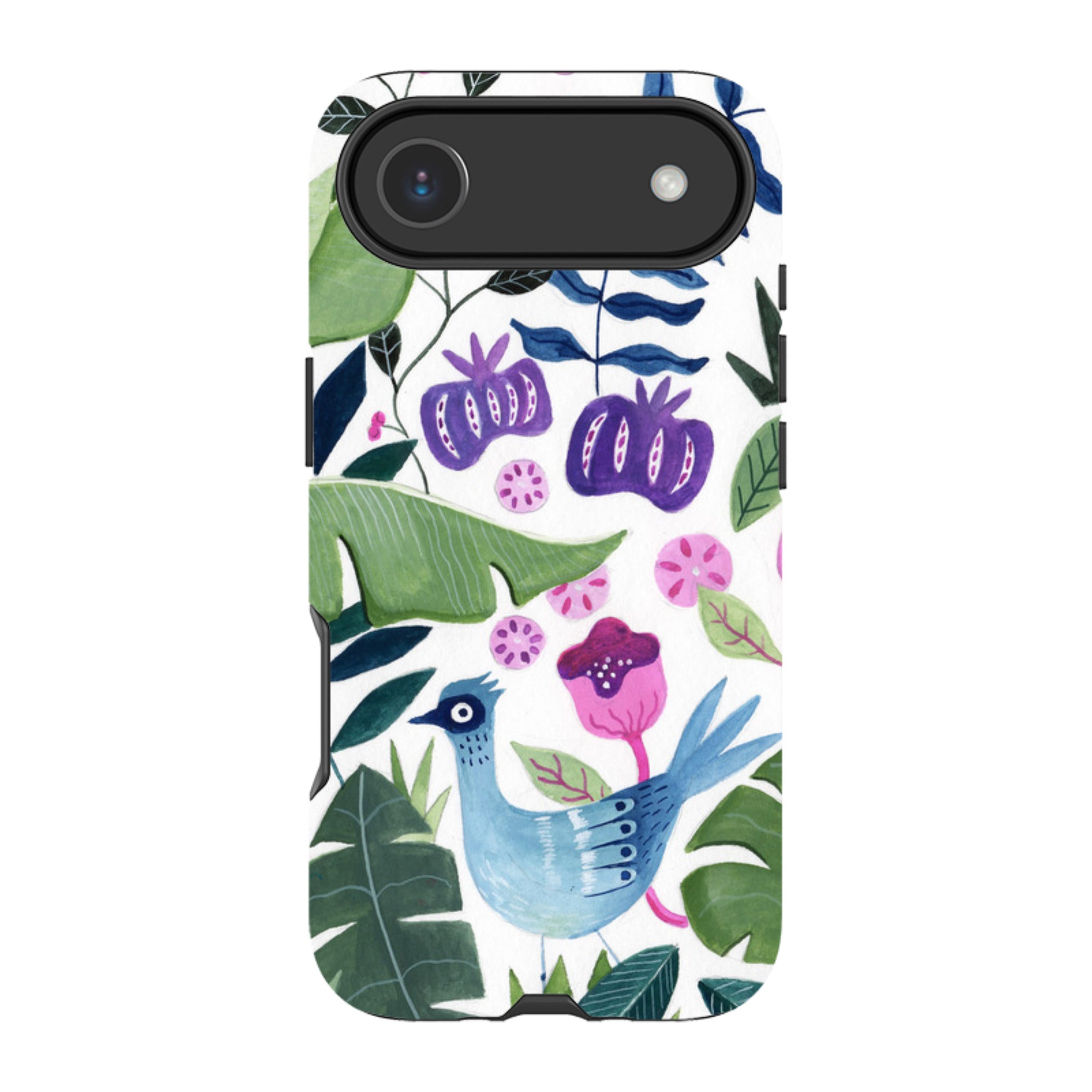 iPhone Tough Case - Birds In Forest By Bex Parkin