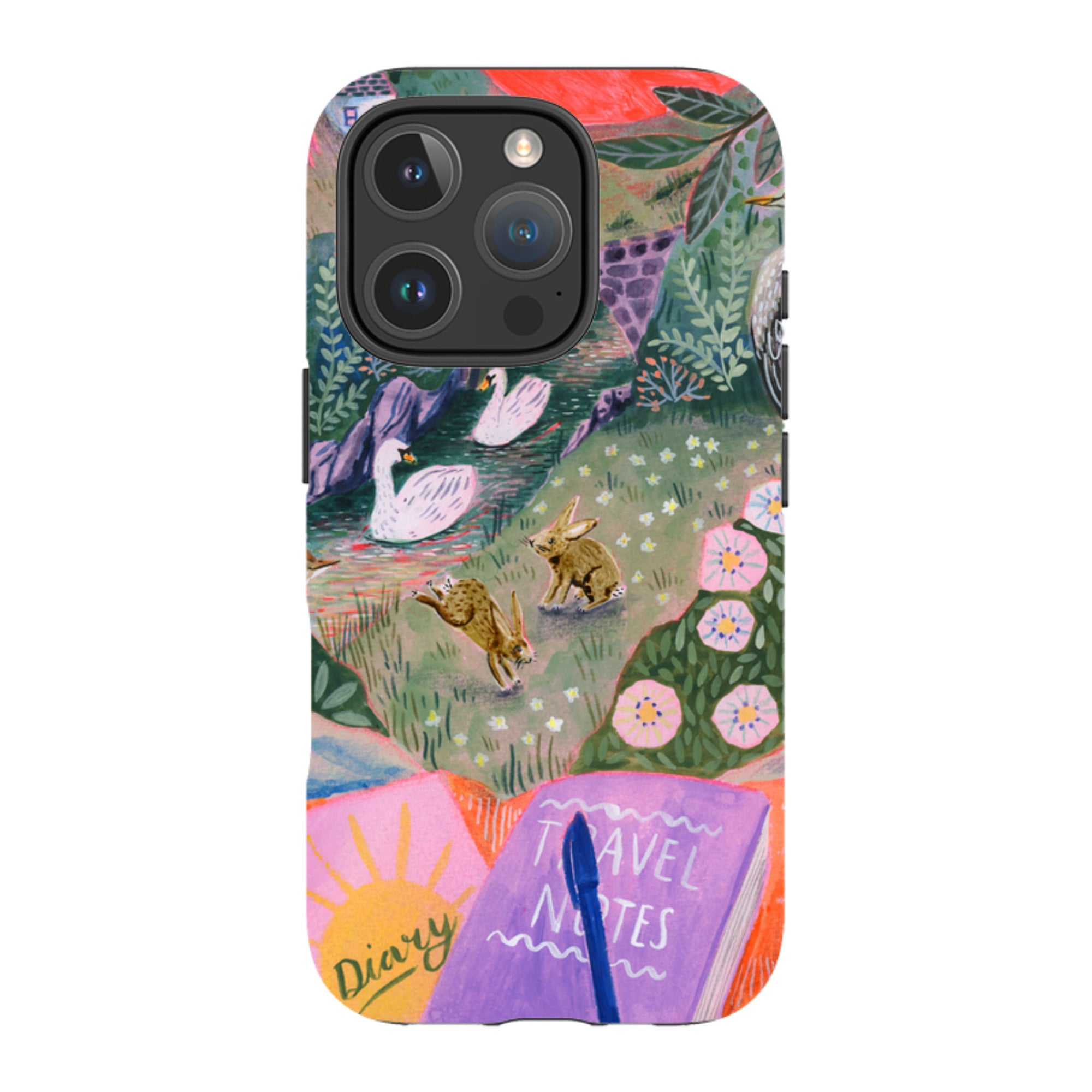 iPhone Tough Case - Wanderlust Camping Trip By Lee Foster Wilson