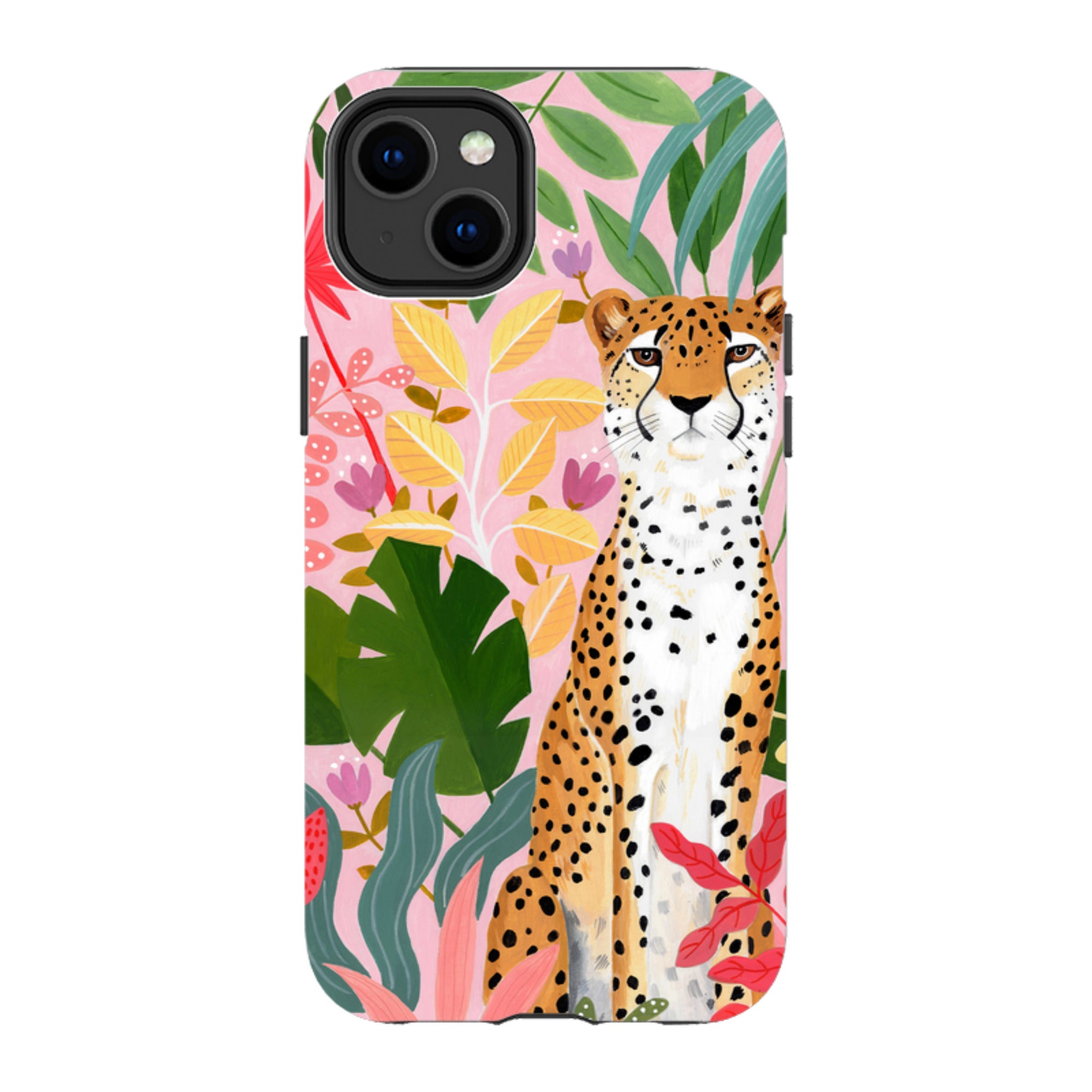 iPhone Tough Case - Cheetah Jungle By Bex Parkin