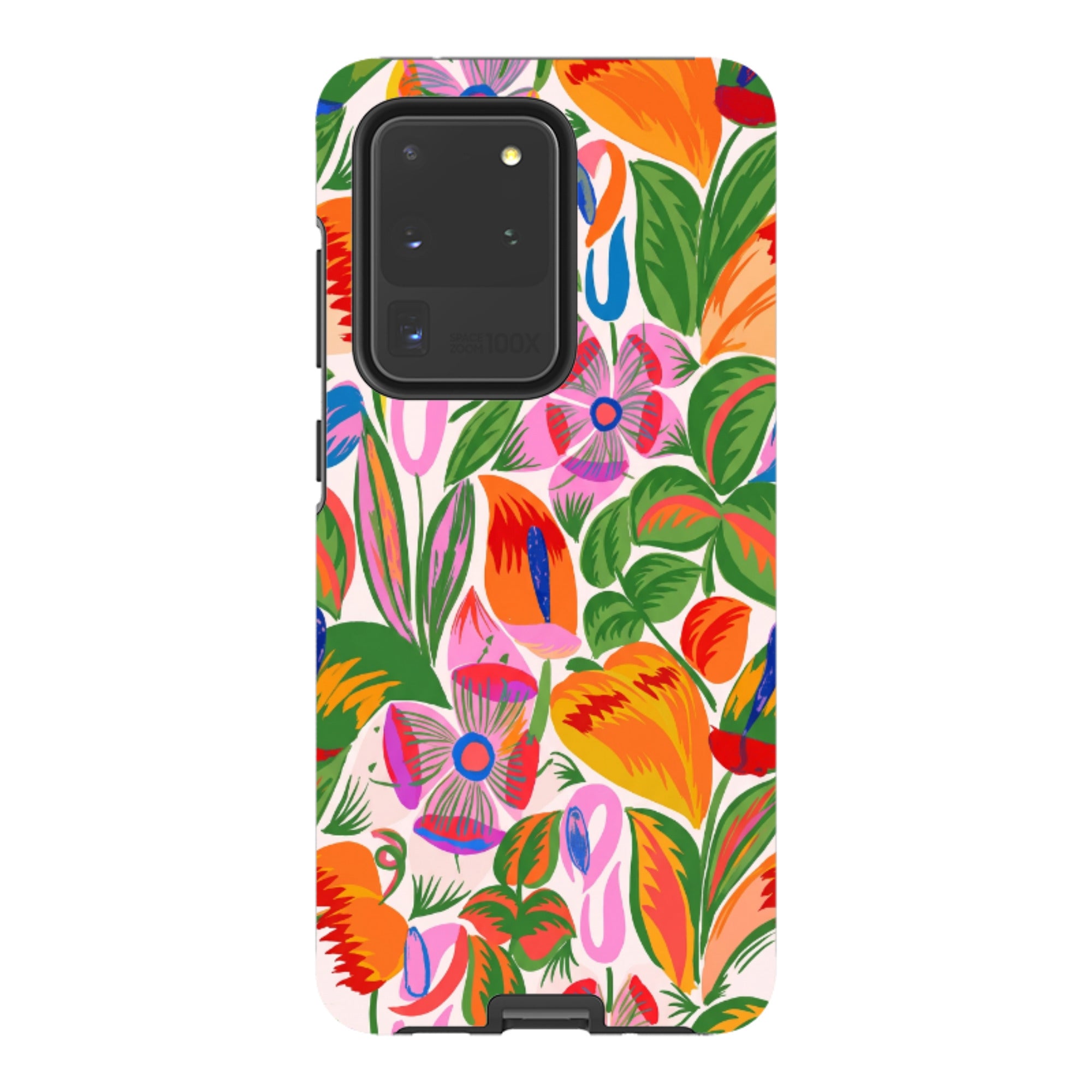 Samsung Tough Case - Vintage Tropical Floral