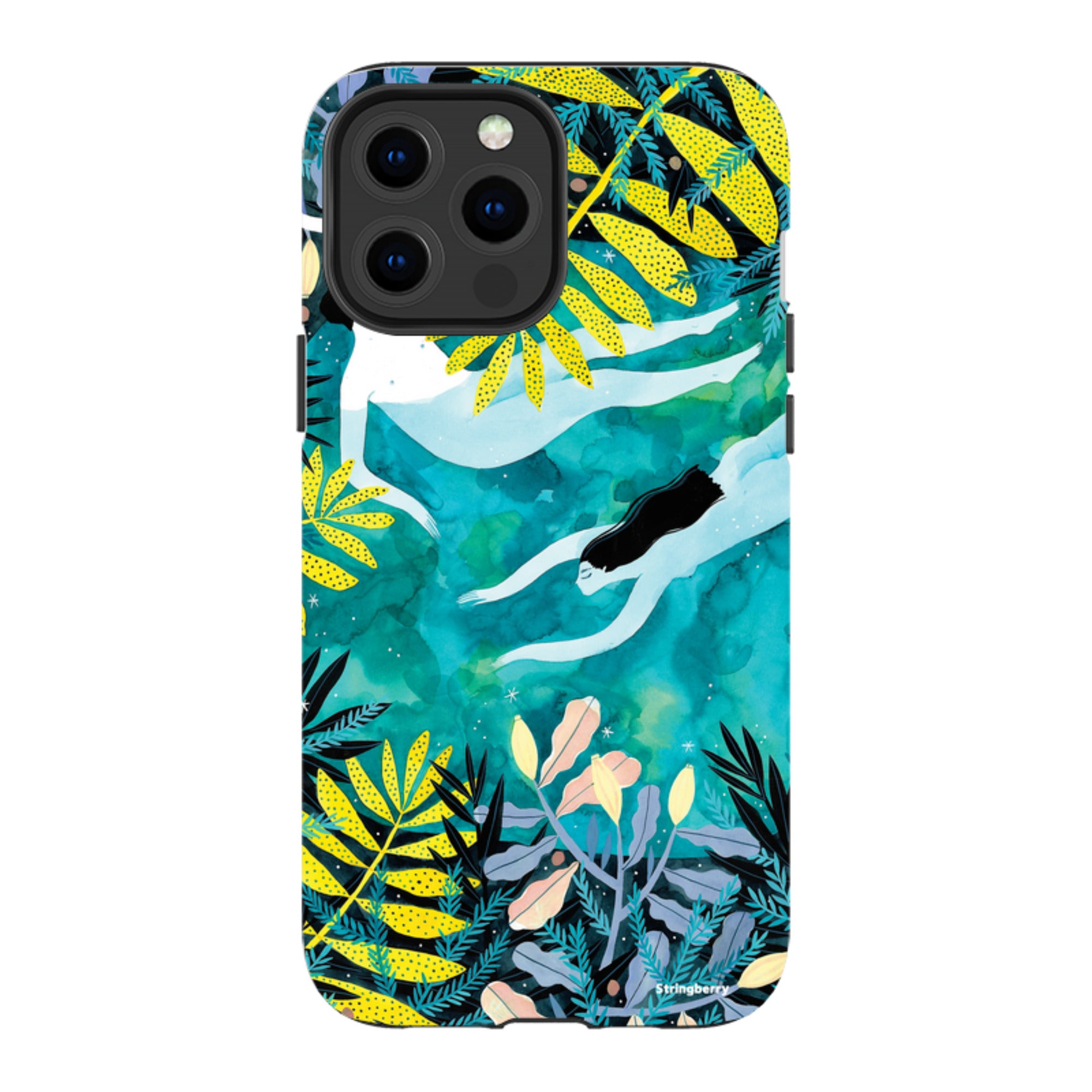 iPhone Tough Case - Night Swimming By Madalina Andronic