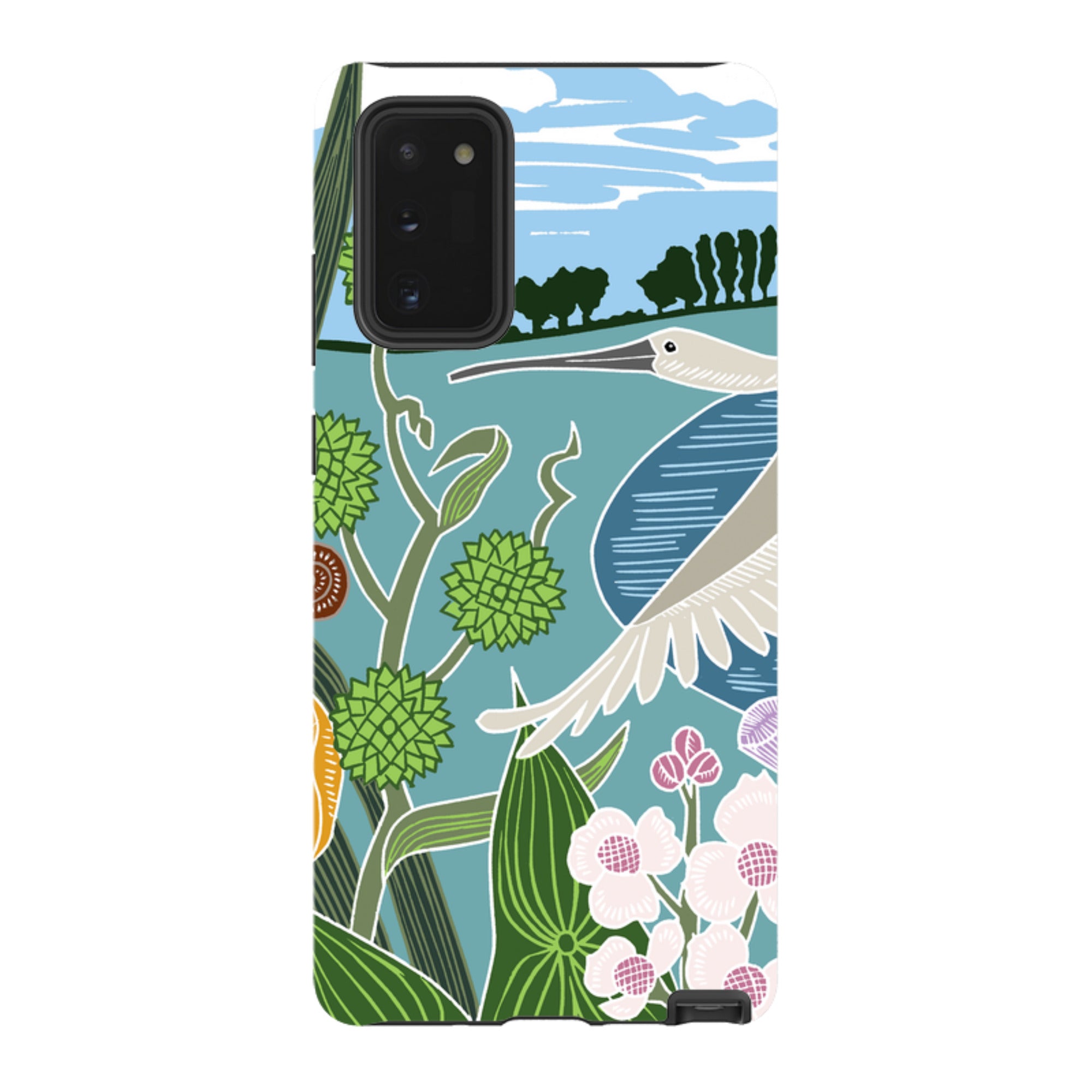 Samsung Tough Case - Spoonbill By Kate Heiss