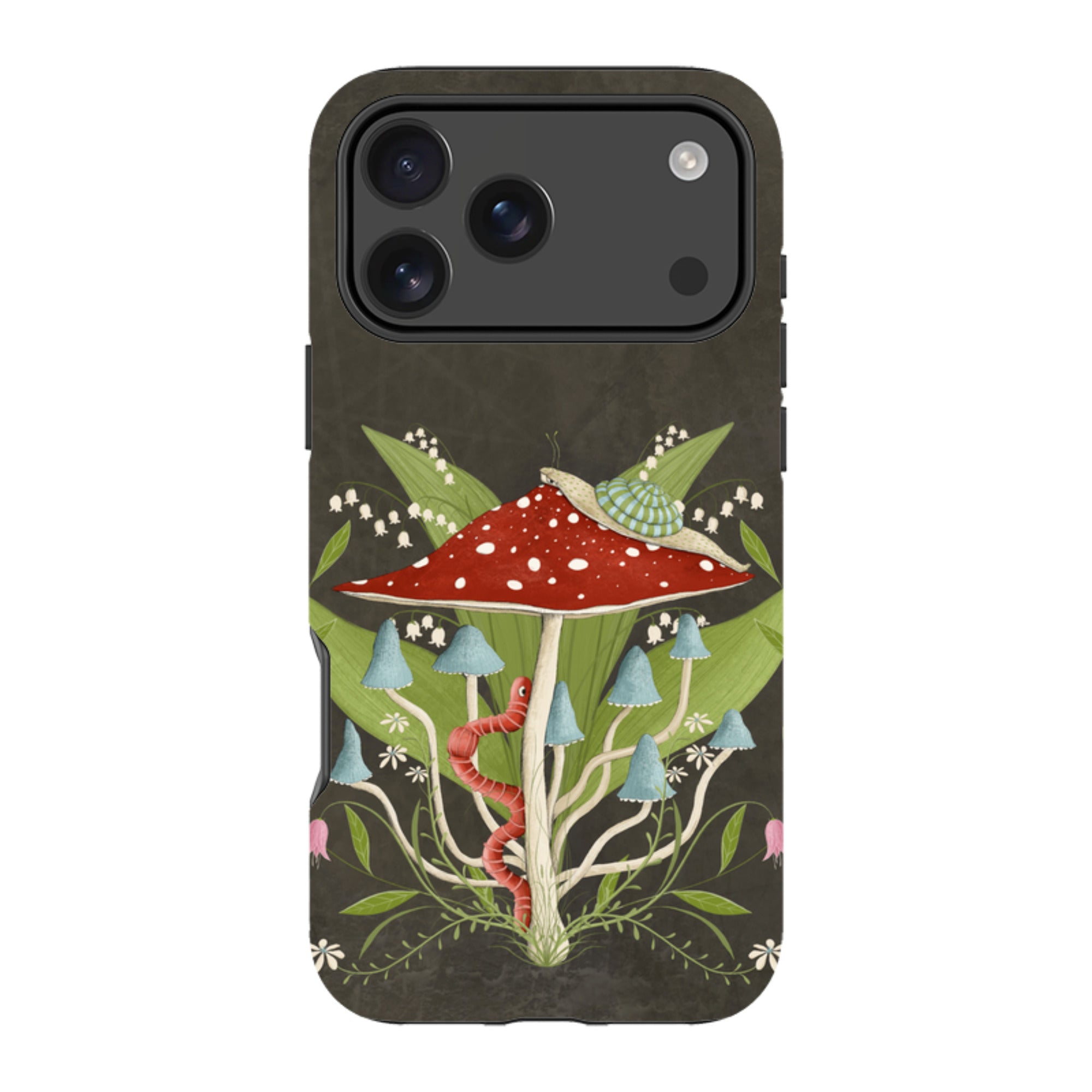 iPhone Tough Case - Worm By Maja Lindberg