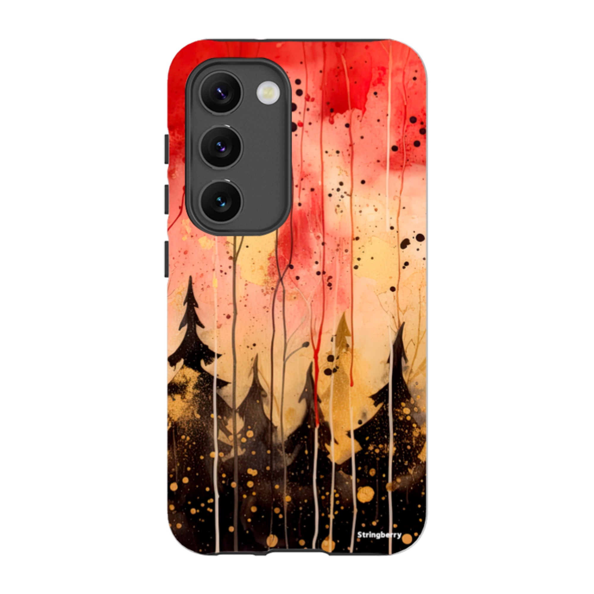 Samsung Tough Case - Watercolour Winter Forest