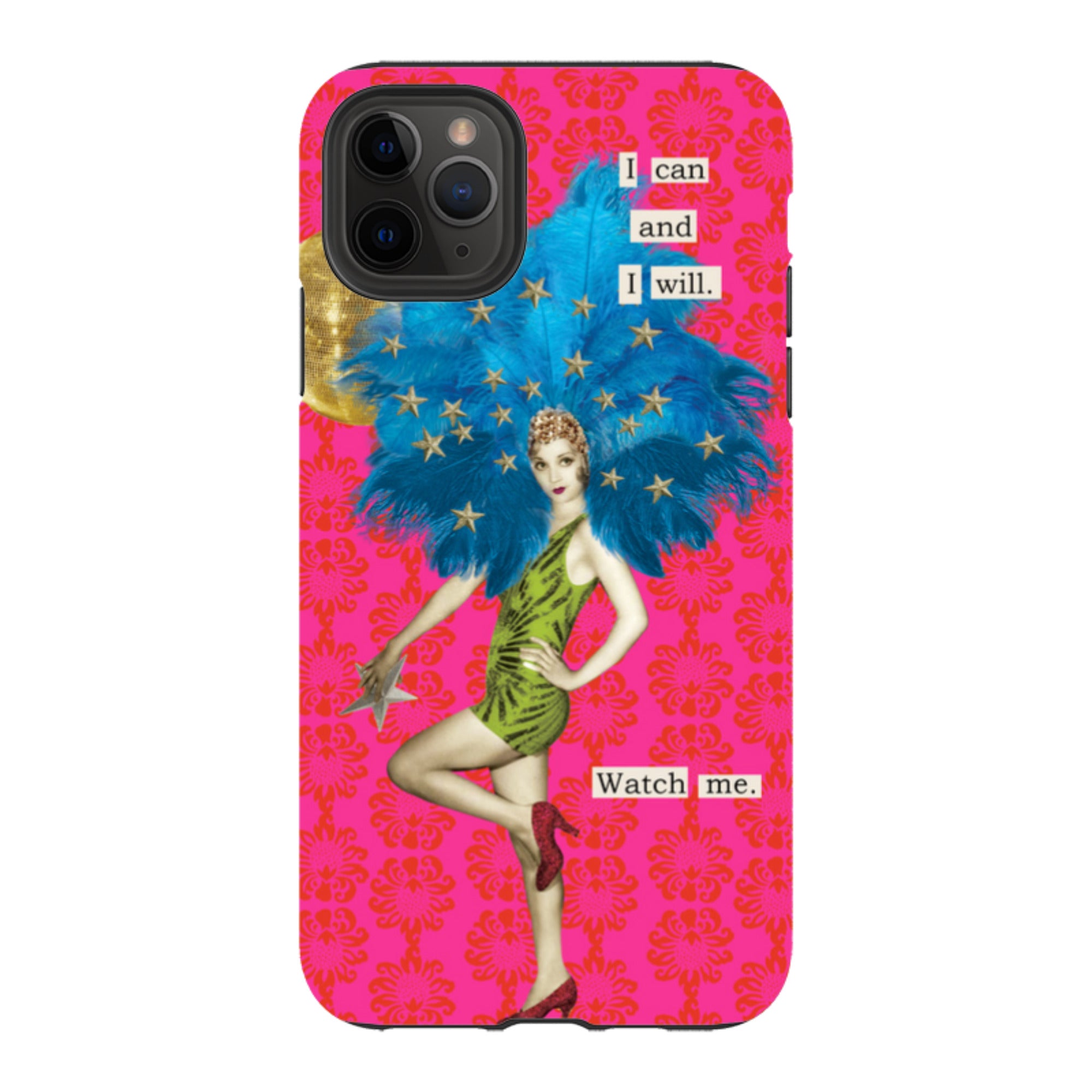 iPhone Tough Case - I Can And I Will By Clare Jordan