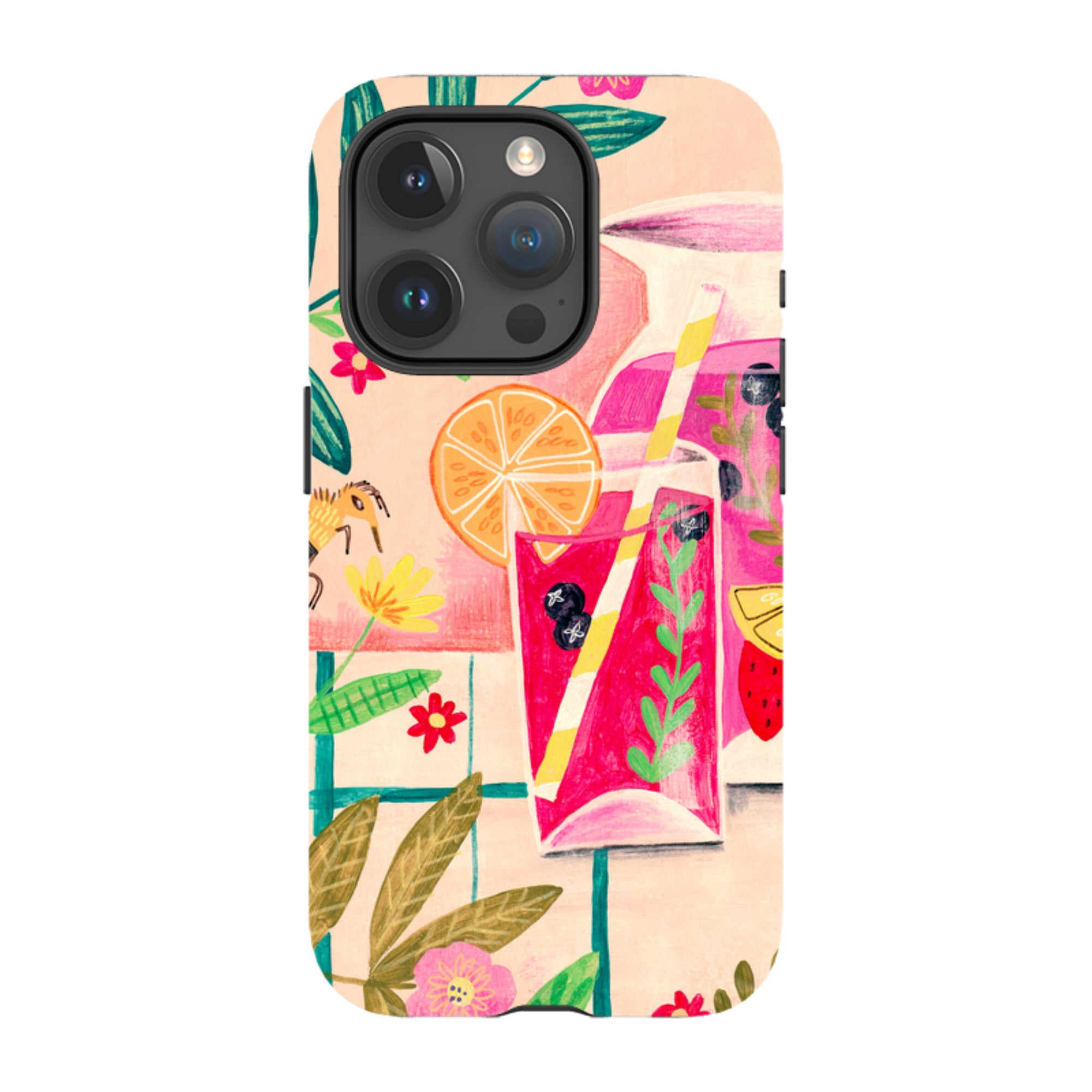 iPhone Tough Case - Drink By Caroline Bonne Muller