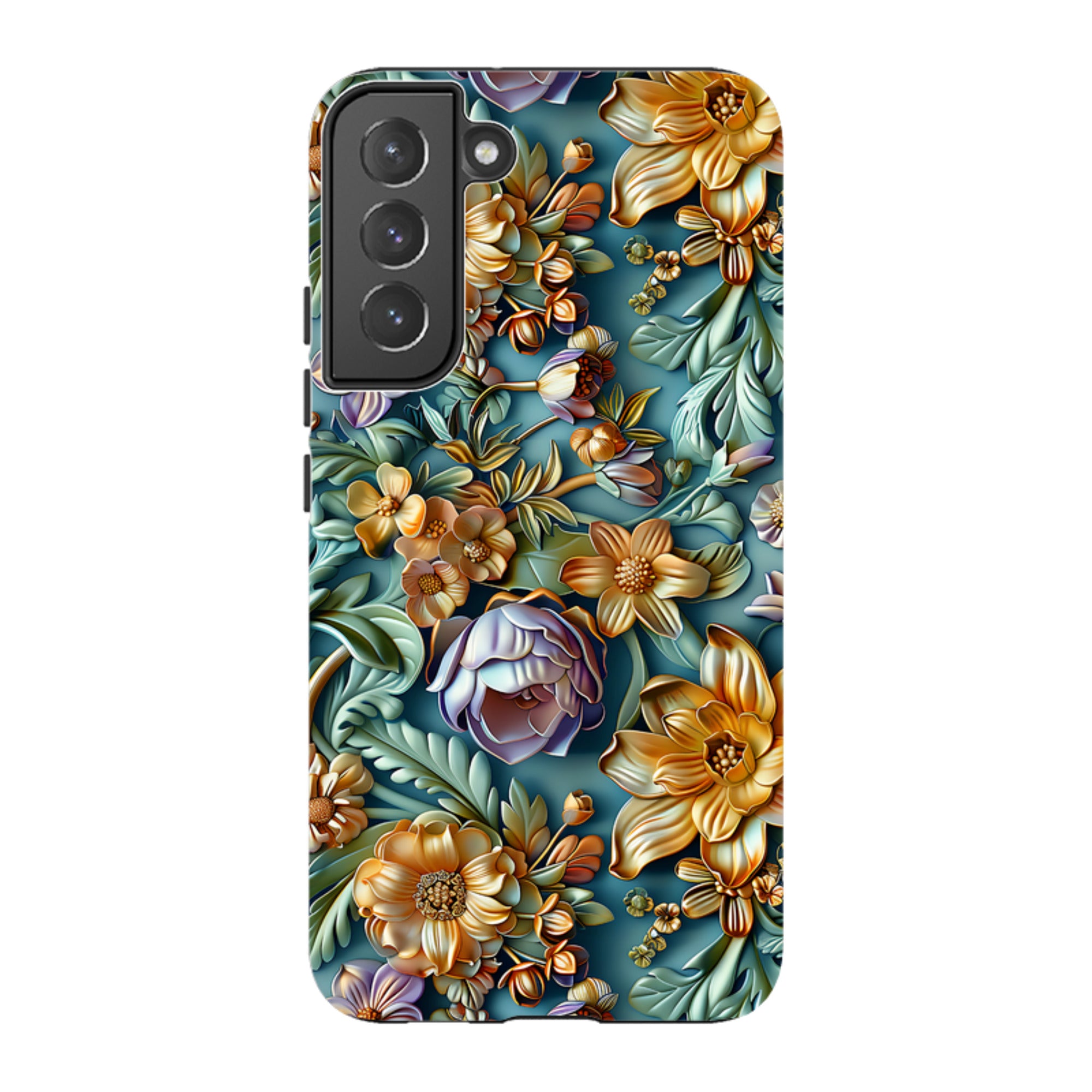 Samsung Tough Case - Sage Floral