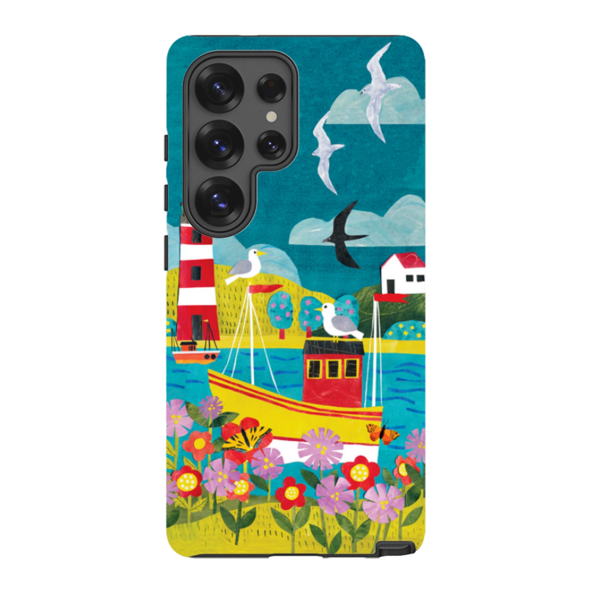 Samsung Tough  Case - Fishing Boat By Tracey English
