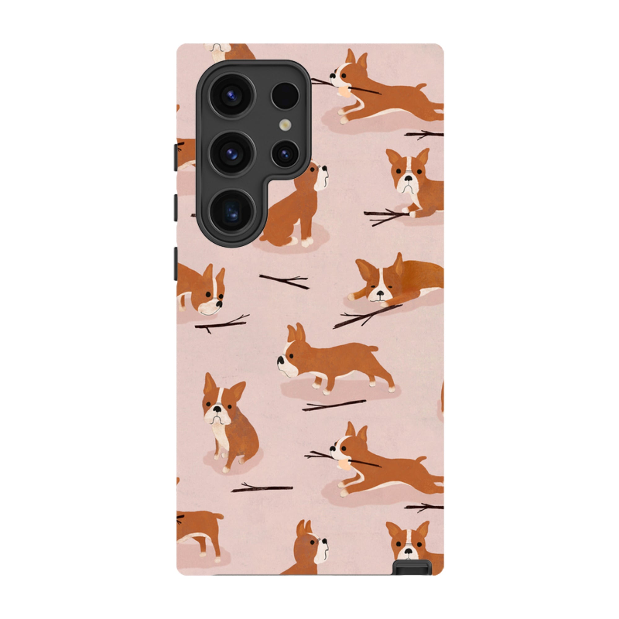 Samsung Tough Case - Boston Terrier By Katherine Quinn