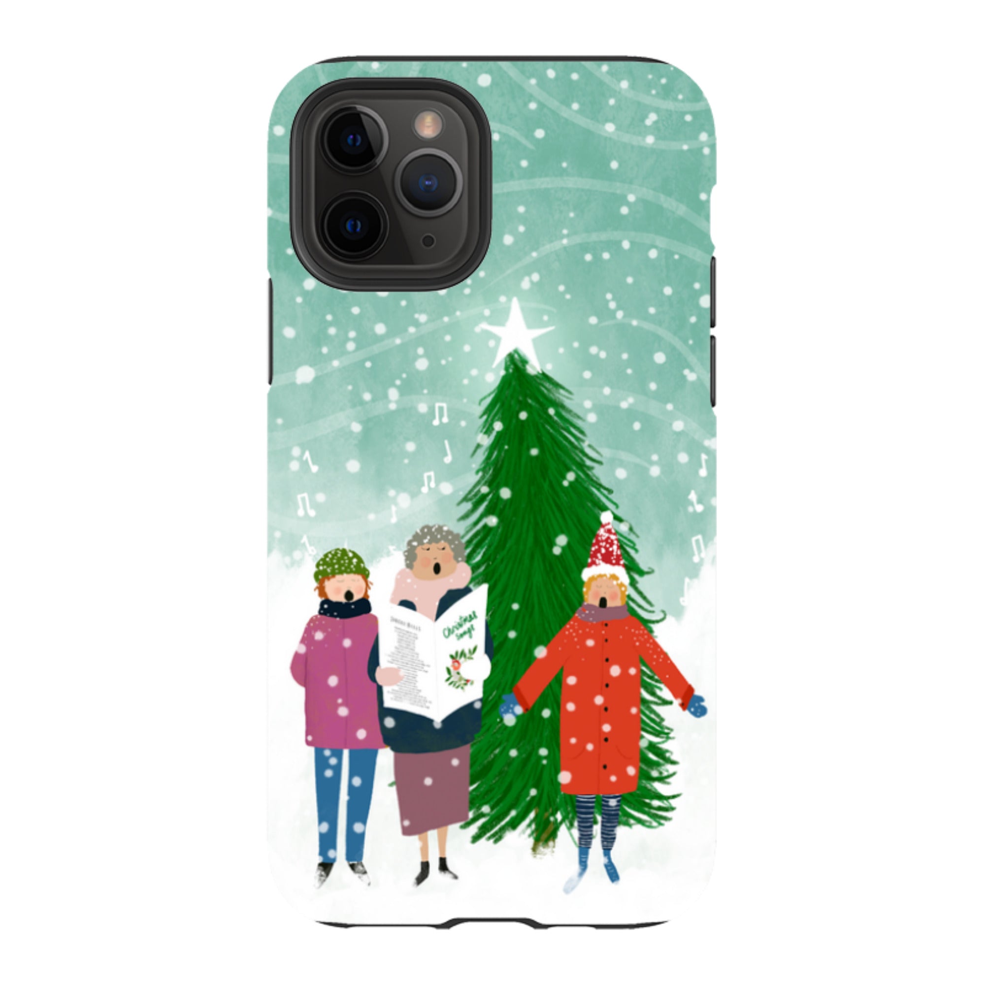 iPhone Tough Case - Card Singers 2 By Katherine Quinn