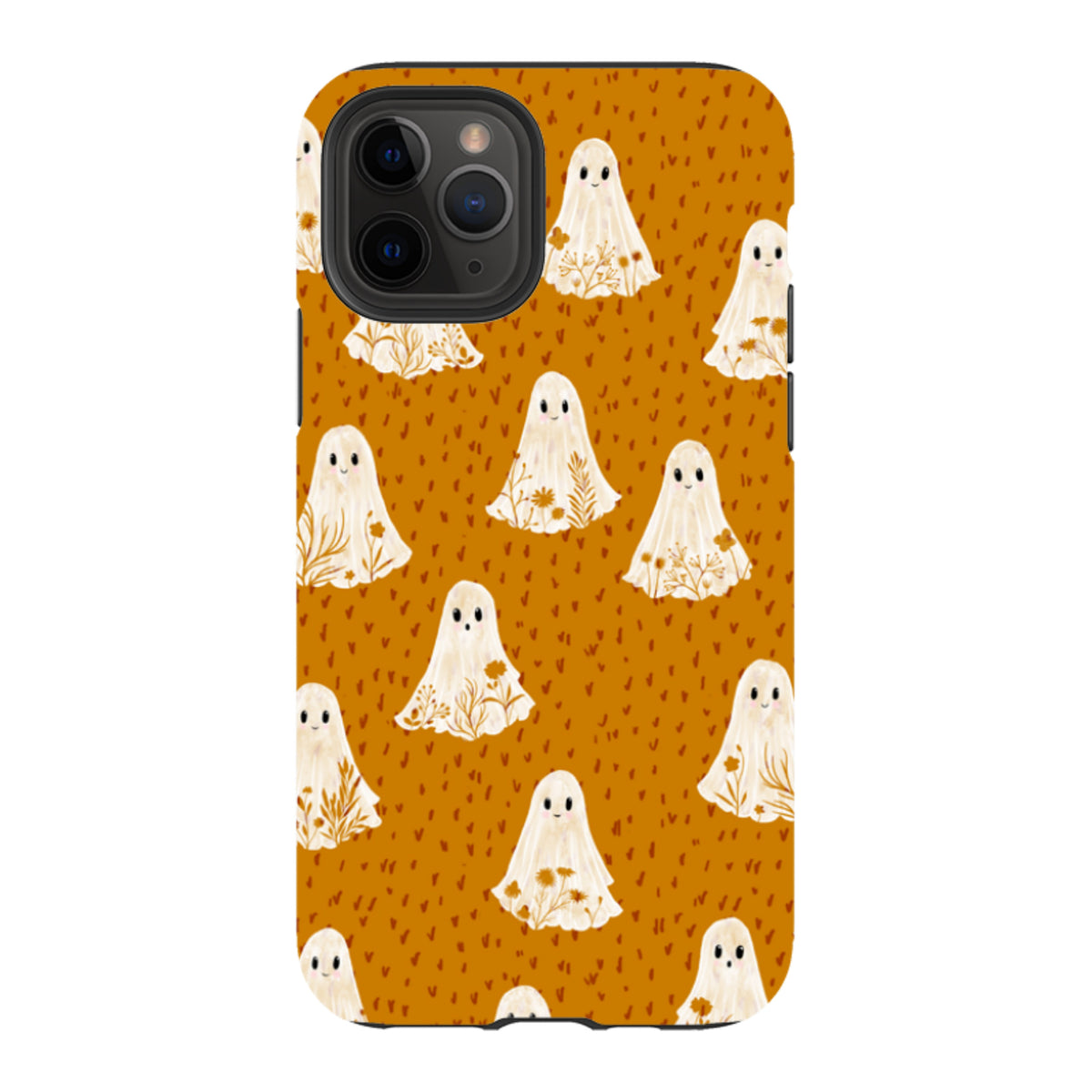 iPhone Tough Case - Floral Ghosts - Spice By Katherine Quinn