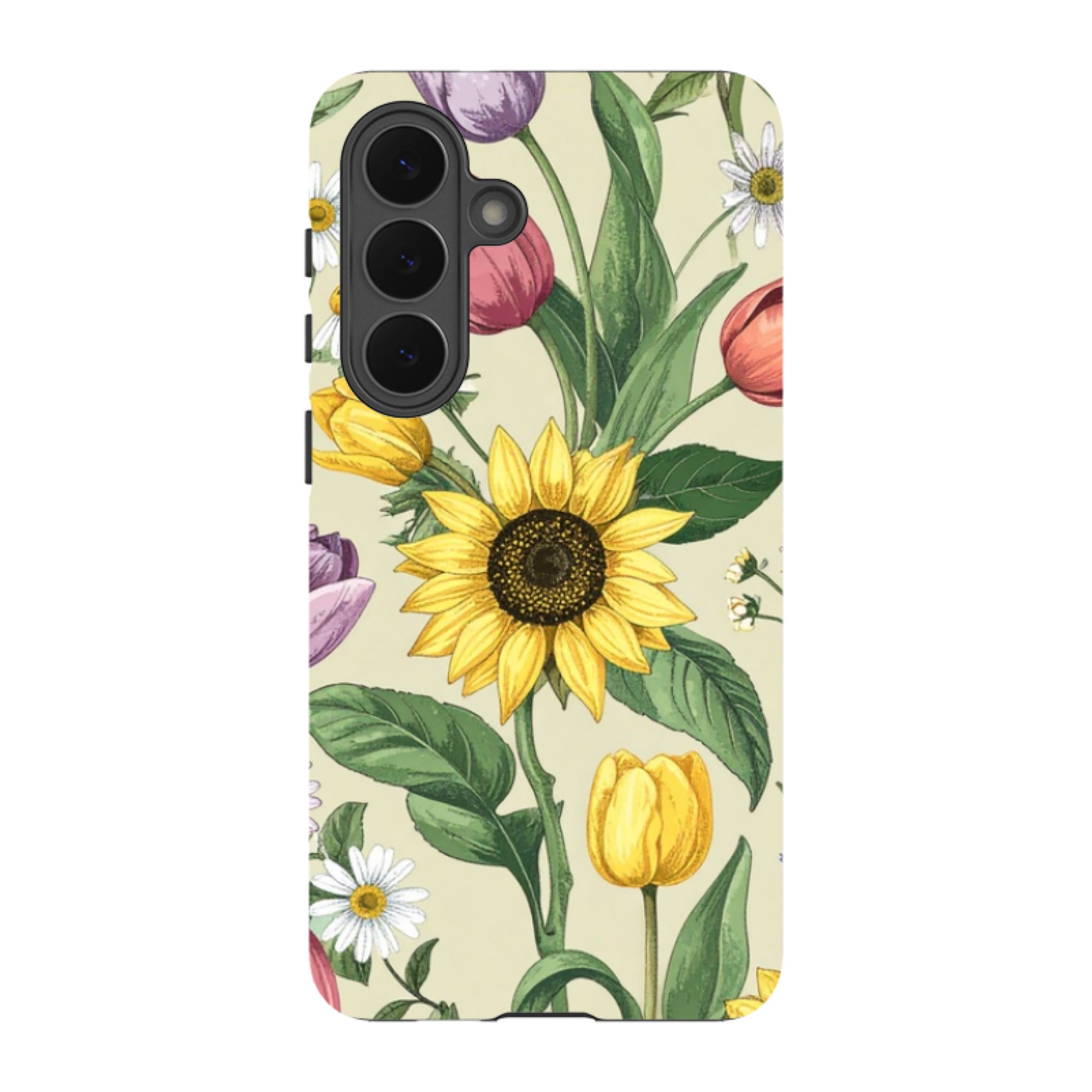 Samsung Tough  Case - Pale Sunflowers